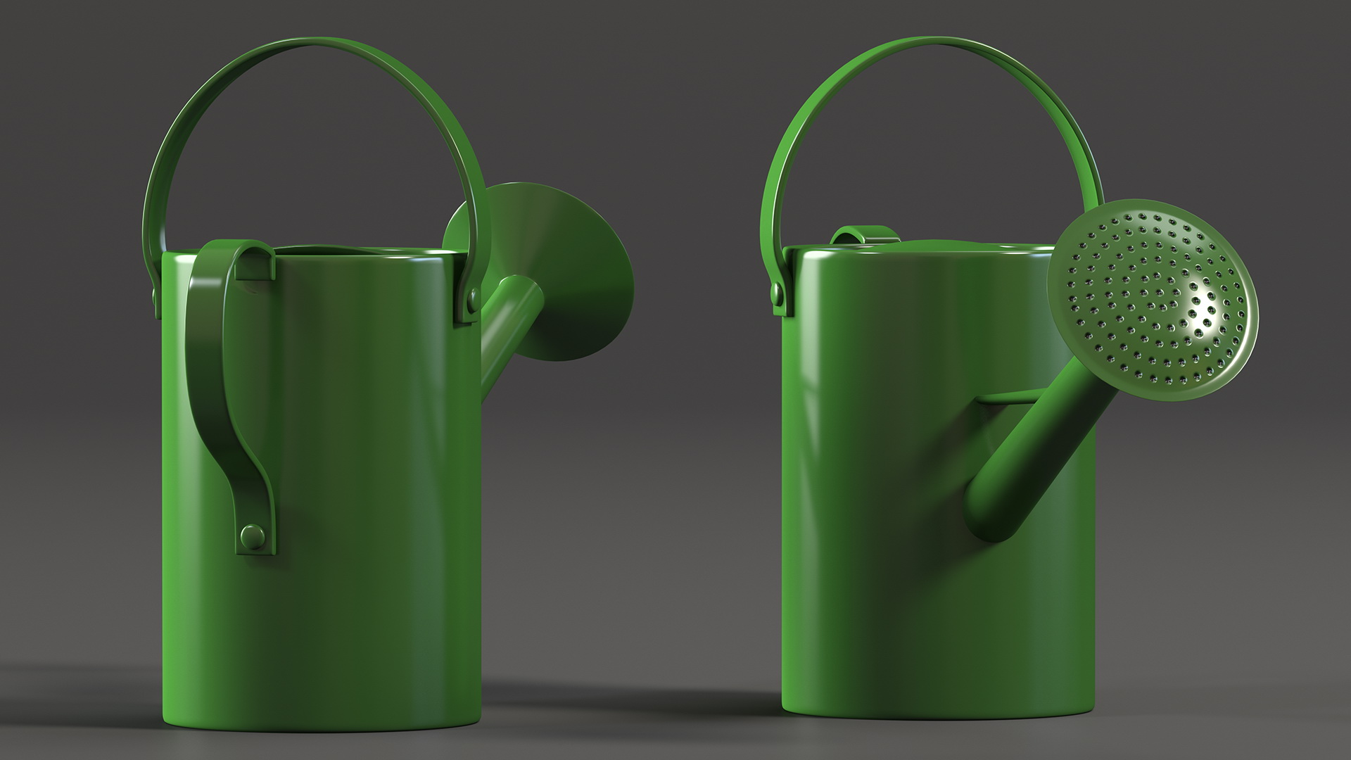 3D model Garden Watering Can Green