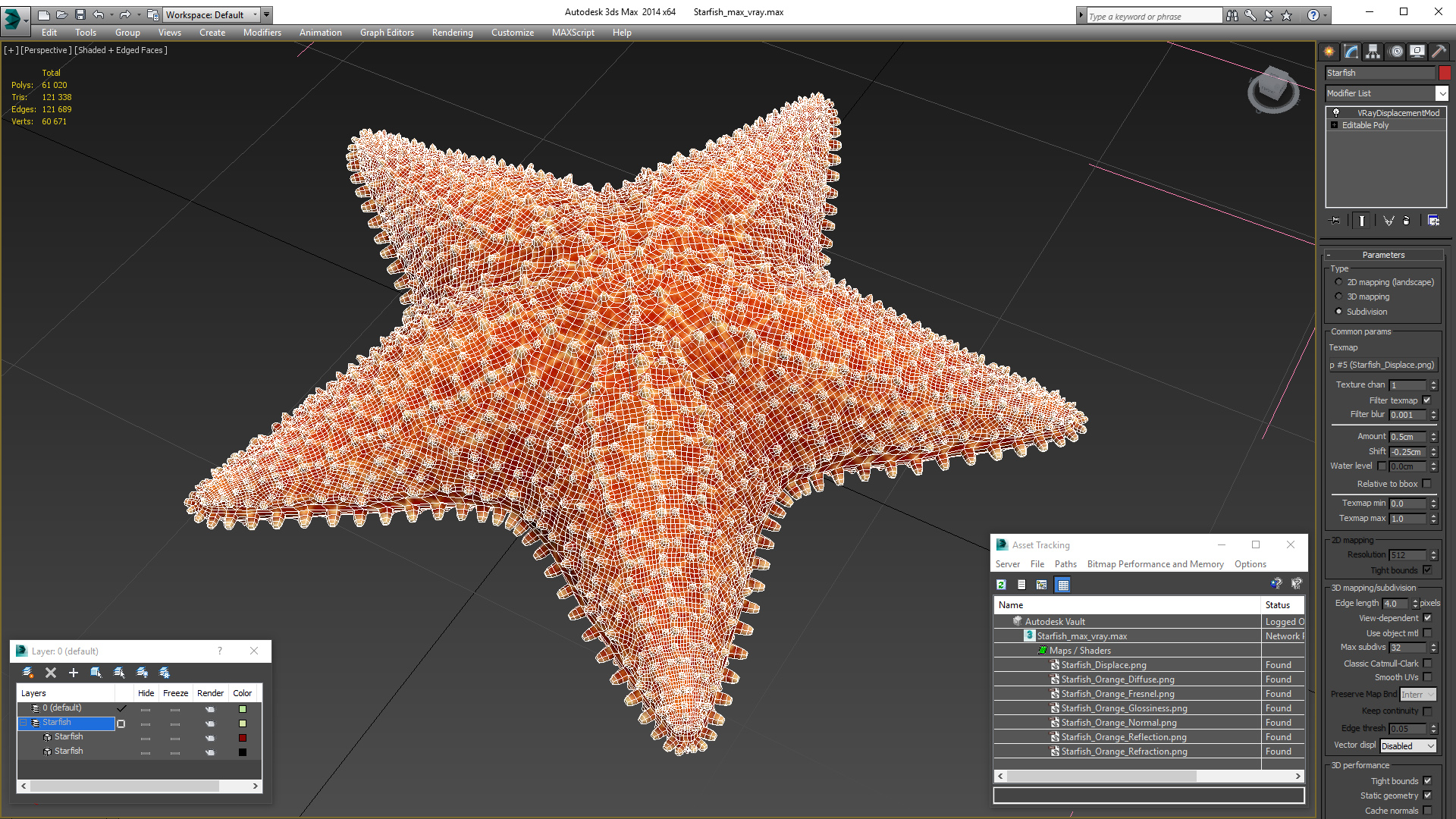 3D model Starfish