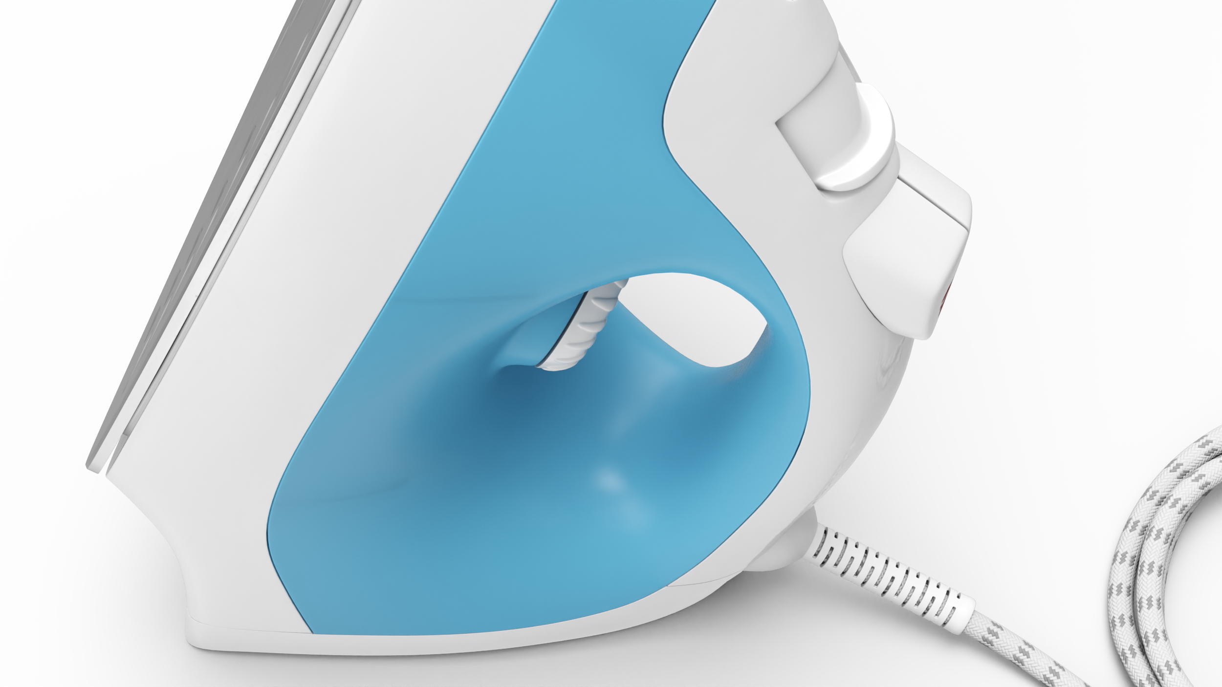 3D model Steam Iron Blue