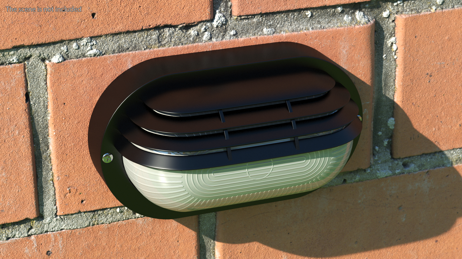 Bulkhead Wall Light 3D model