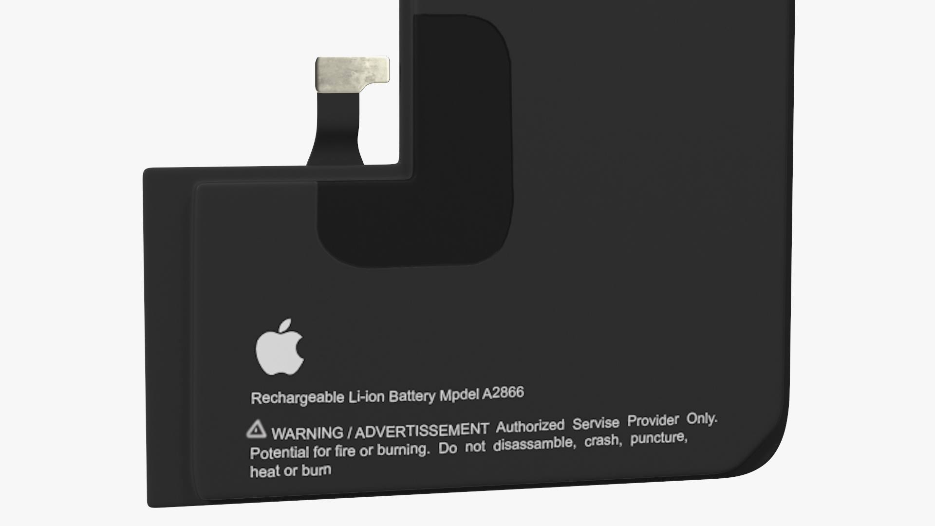 3D iPhone 14 Pro Lithium Ion Battery model