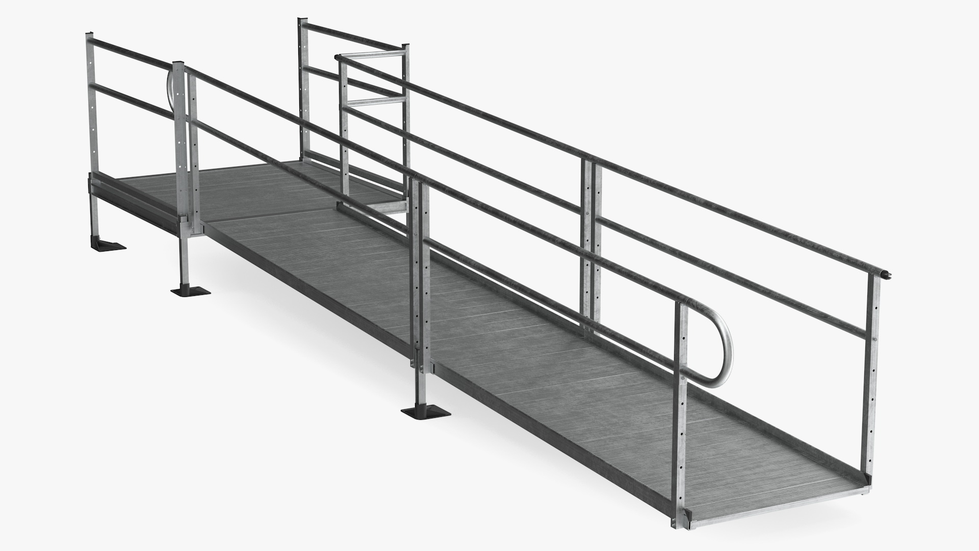 3D model Metal Ramp