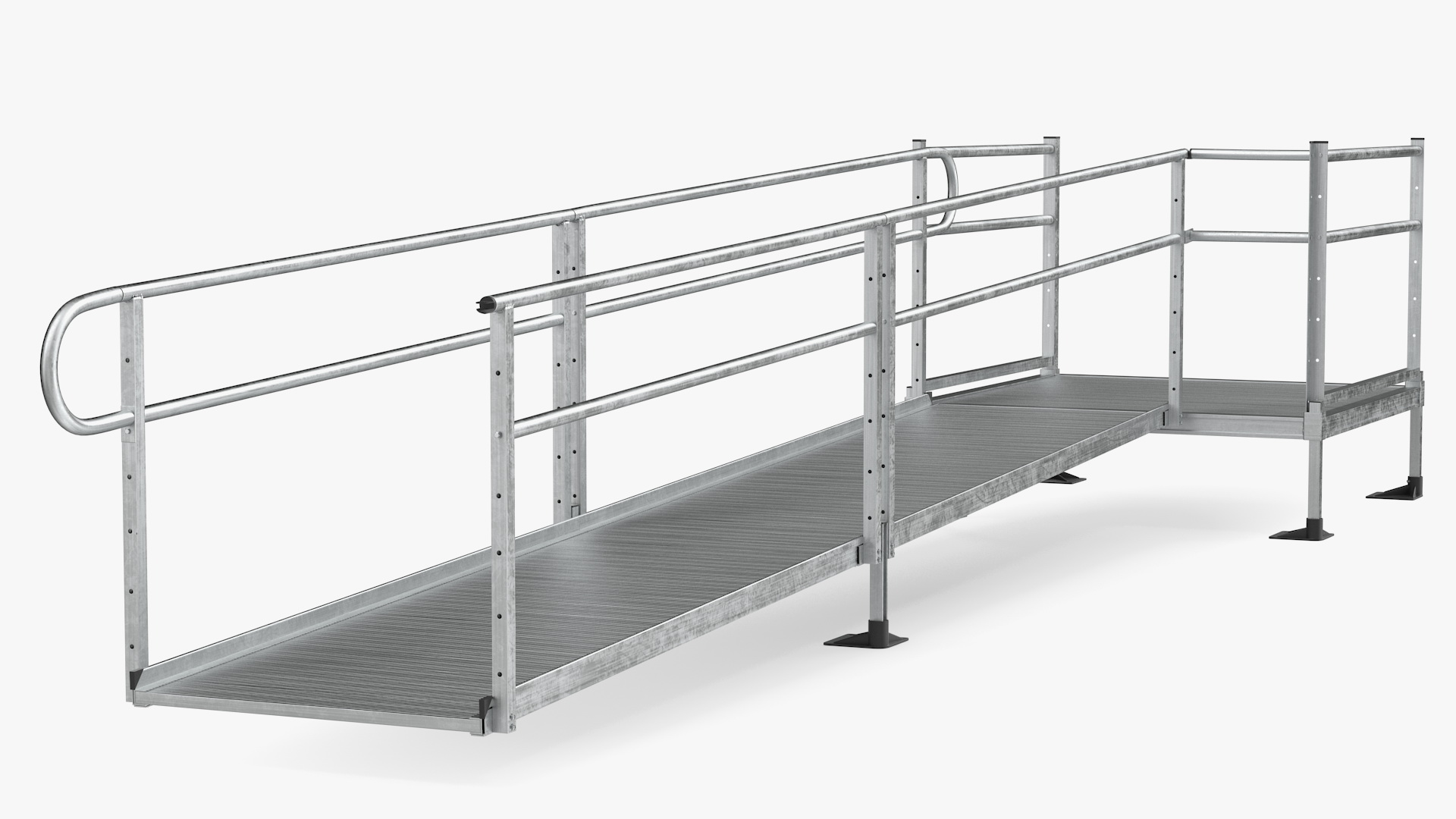 3D model Metal Ramp