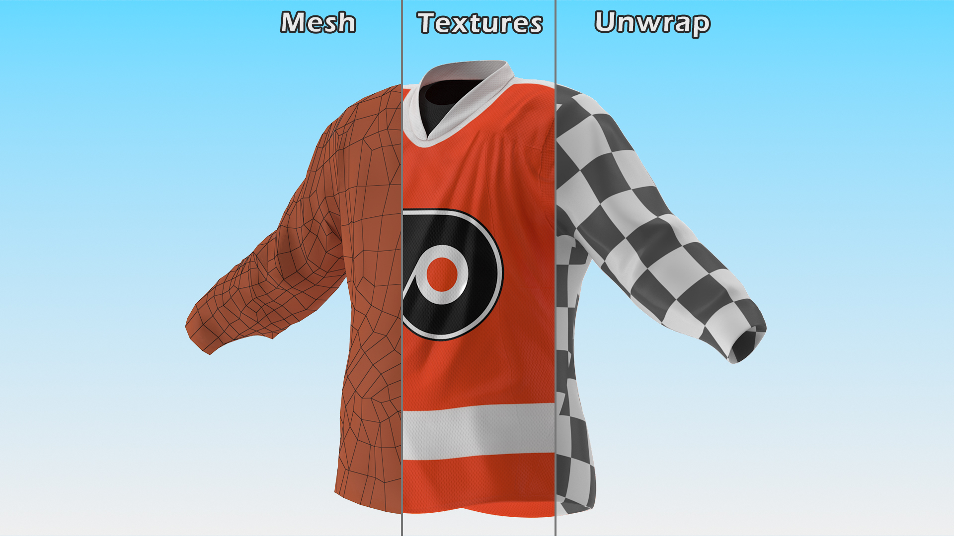 3D Jersey Philadelphia Flyers