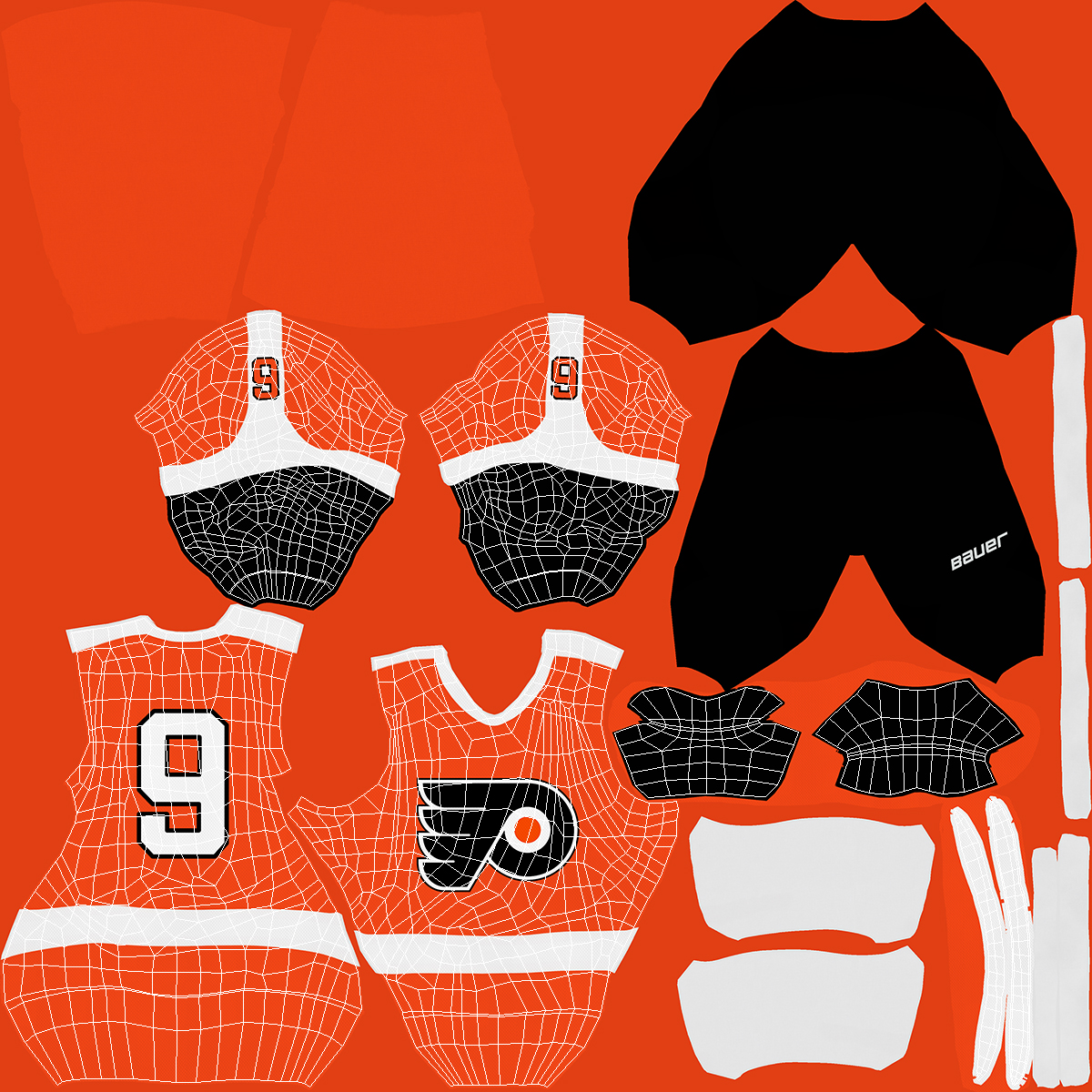 3D Jersey Philadelphia Flyers