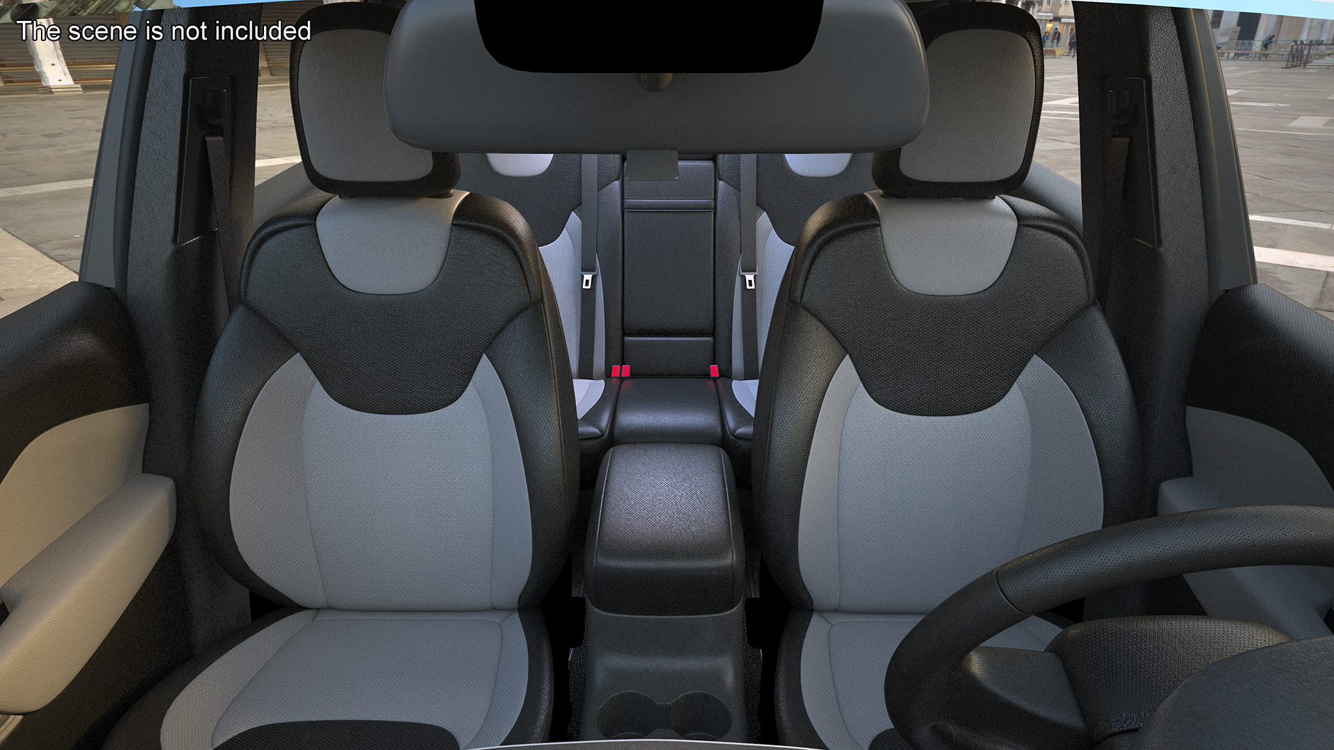 3D Modern SUV Rigged for Maya