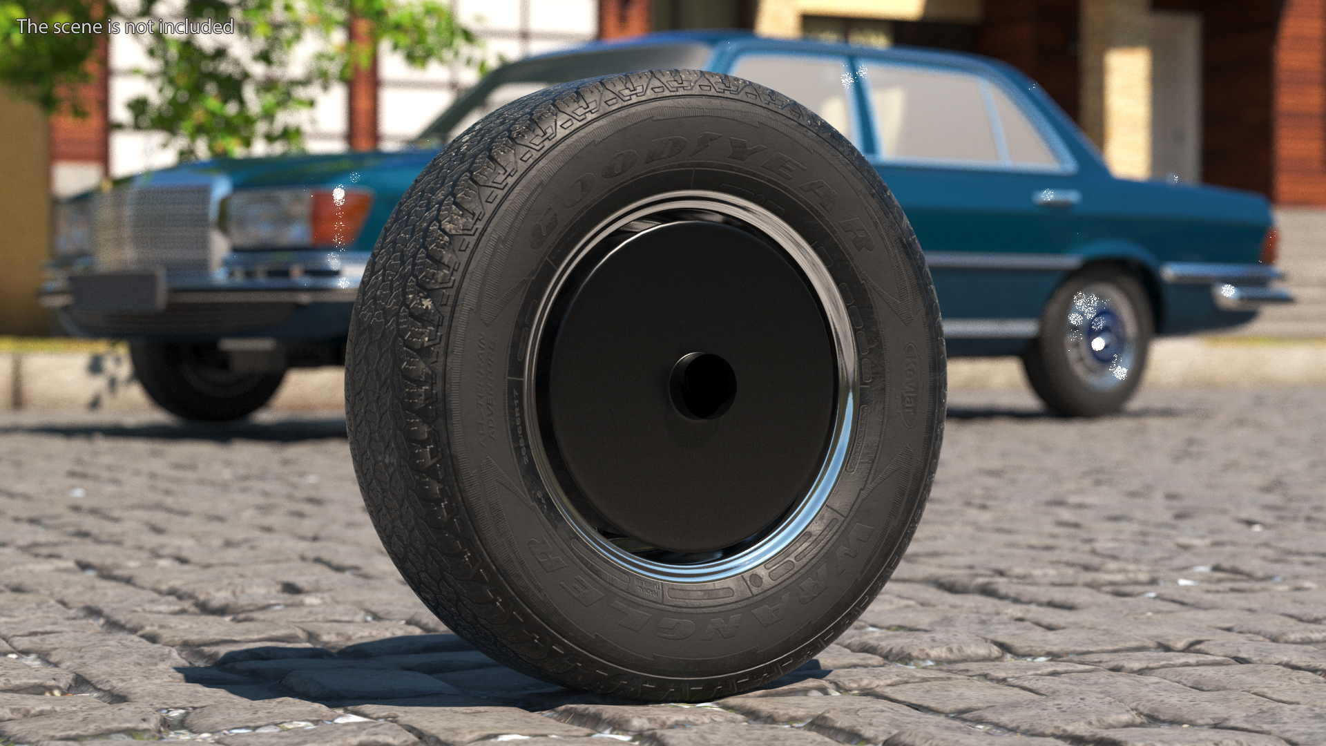 3D Mercedes Benz 350 SE Wheel