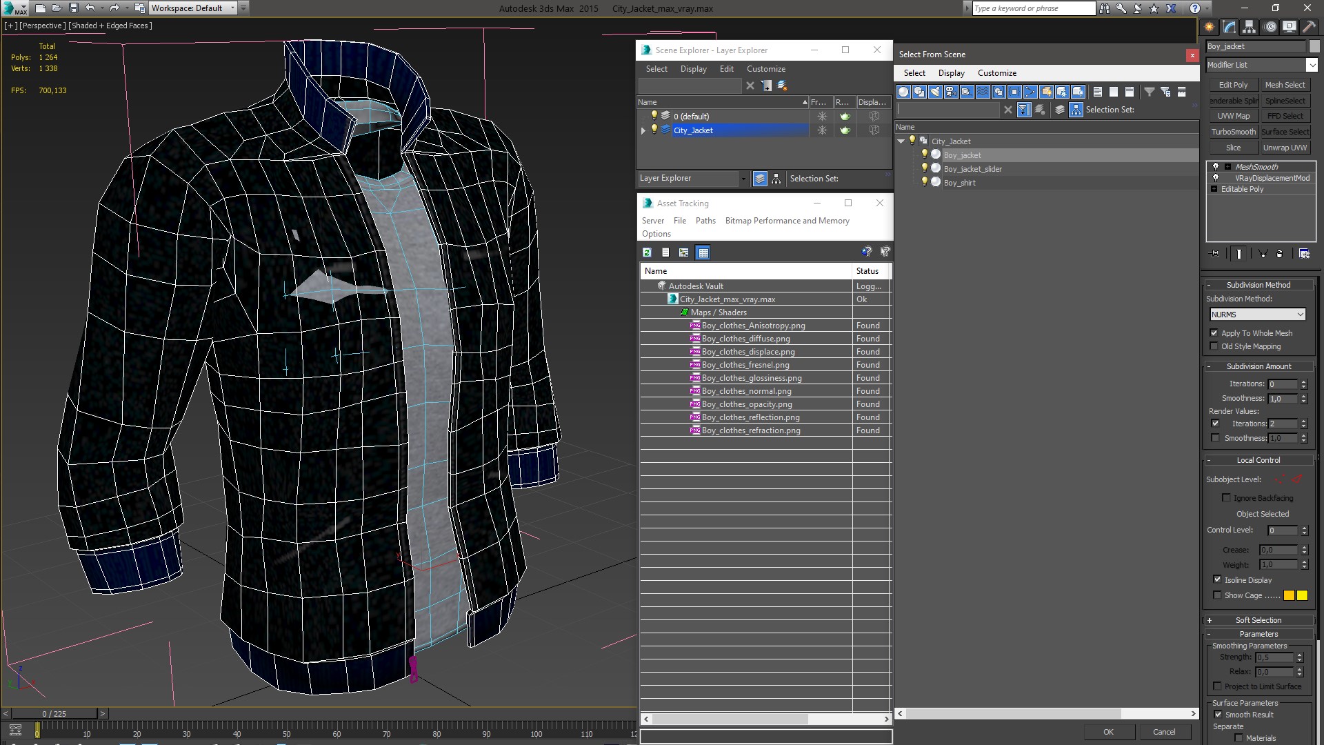 3D City Jacket