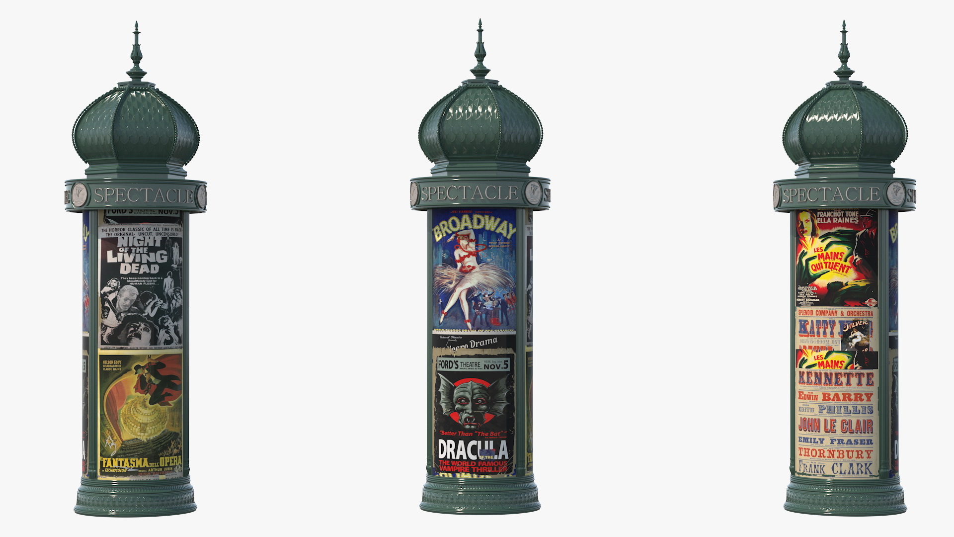 3D Morris Column model