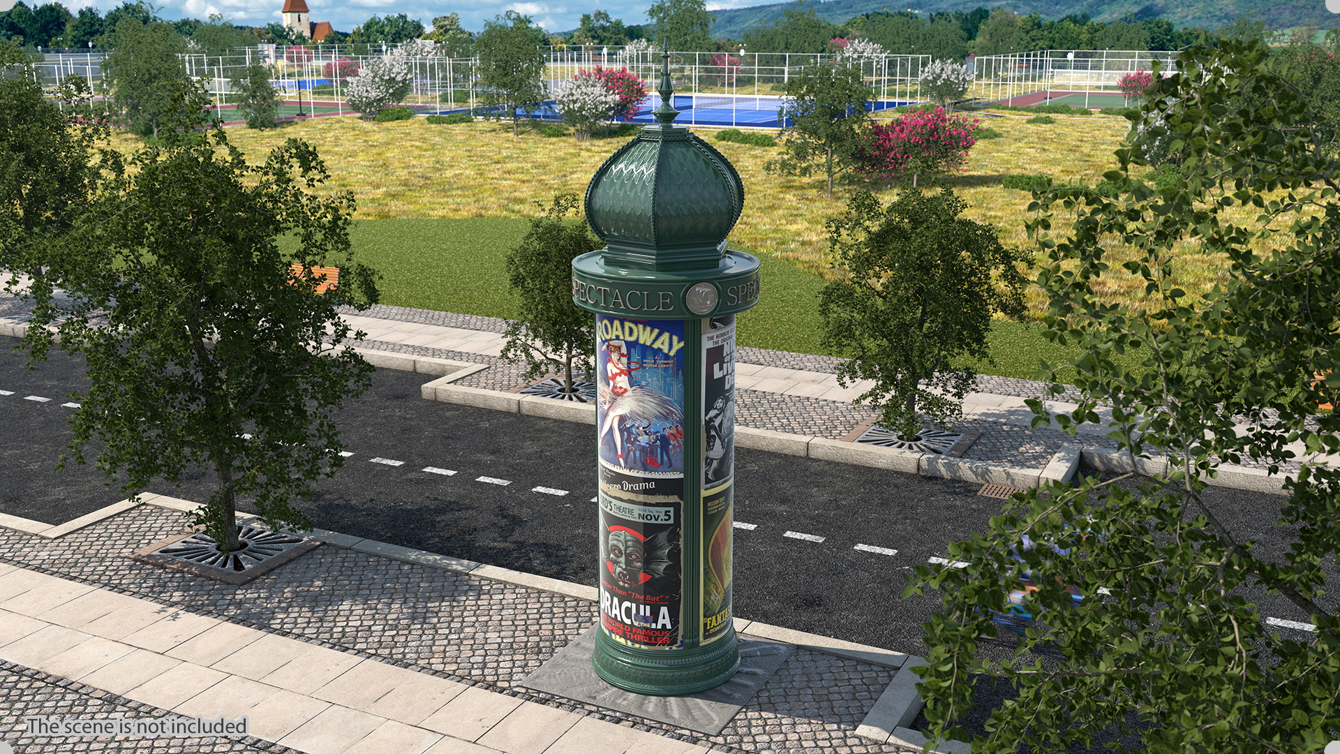 3D Morris Column model