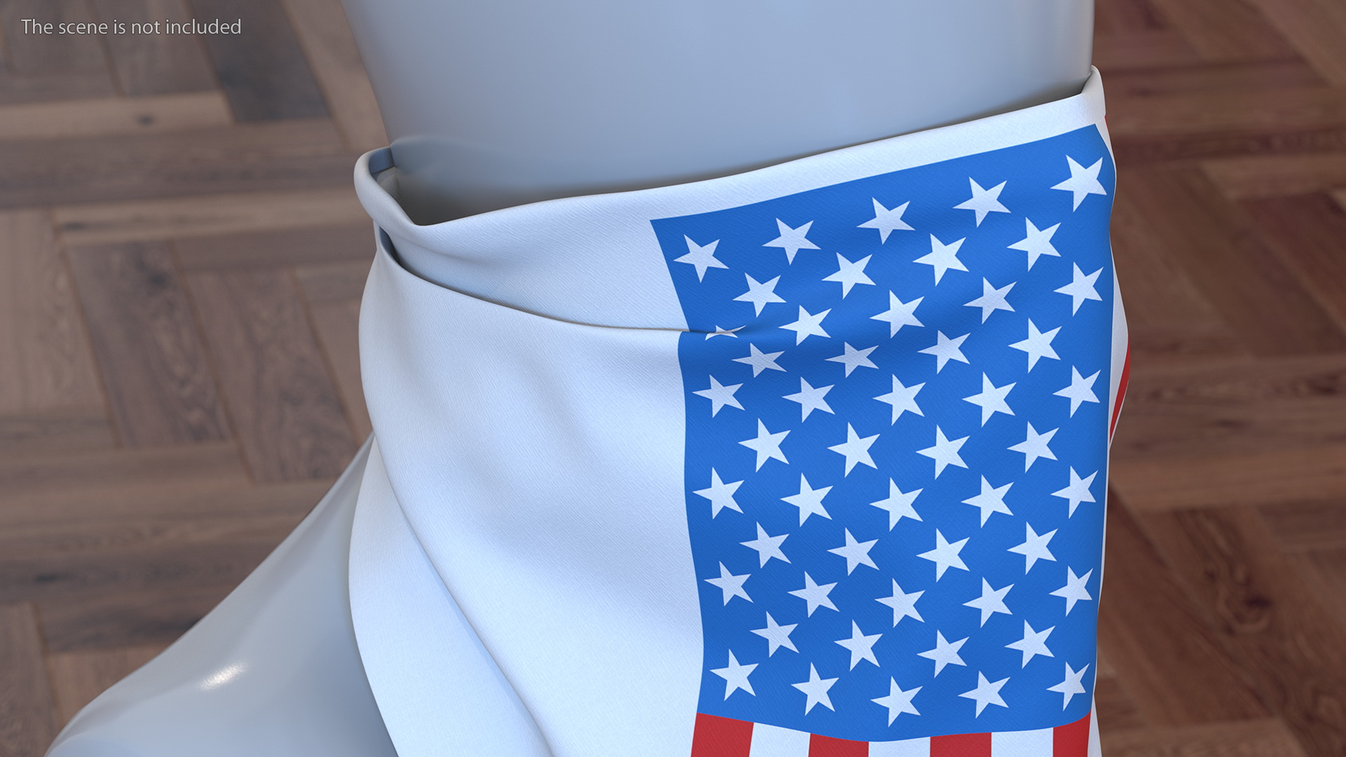 3D American Flag Bandana