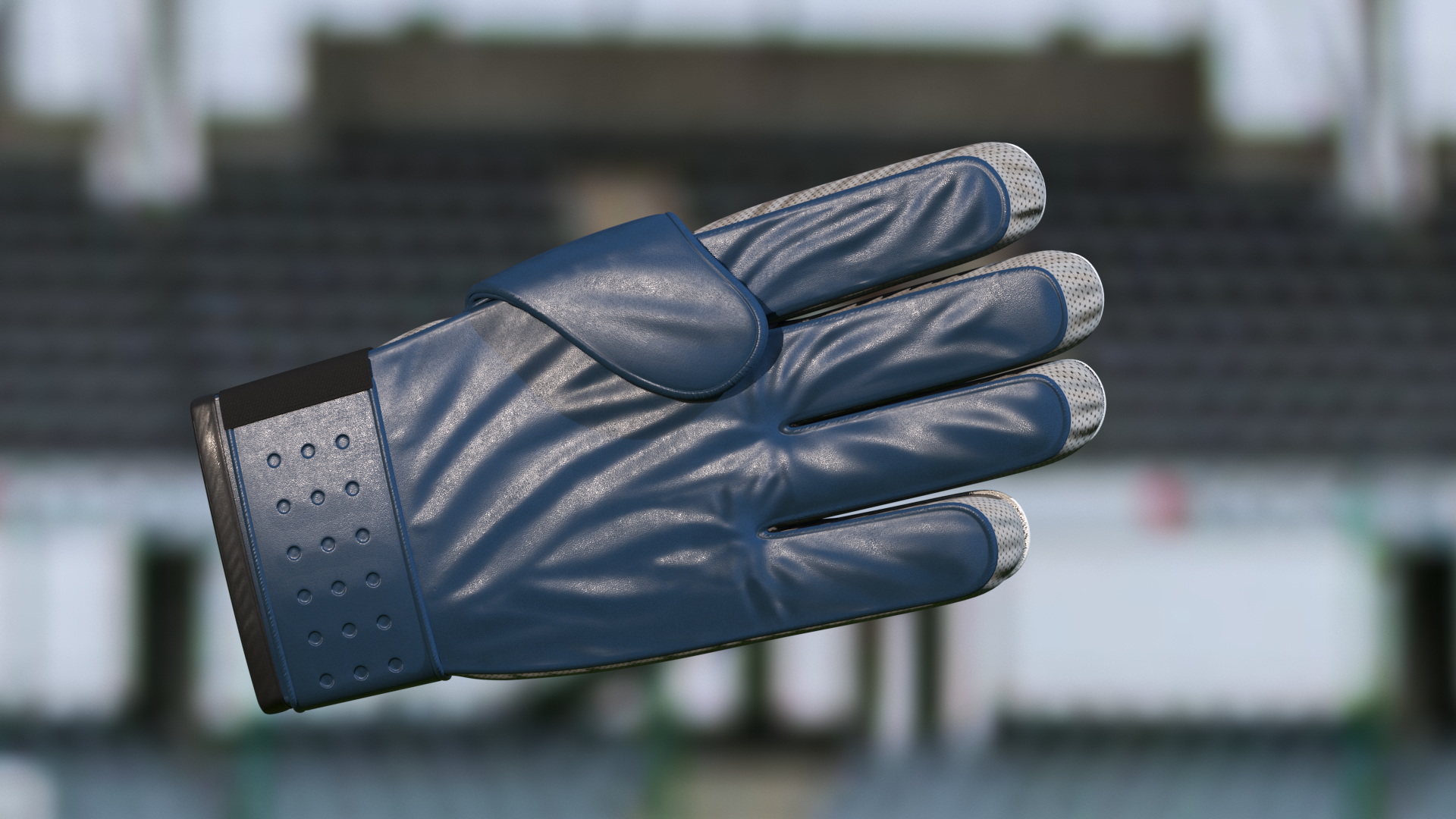 Soccer Goalkeeper Gloves 3D model