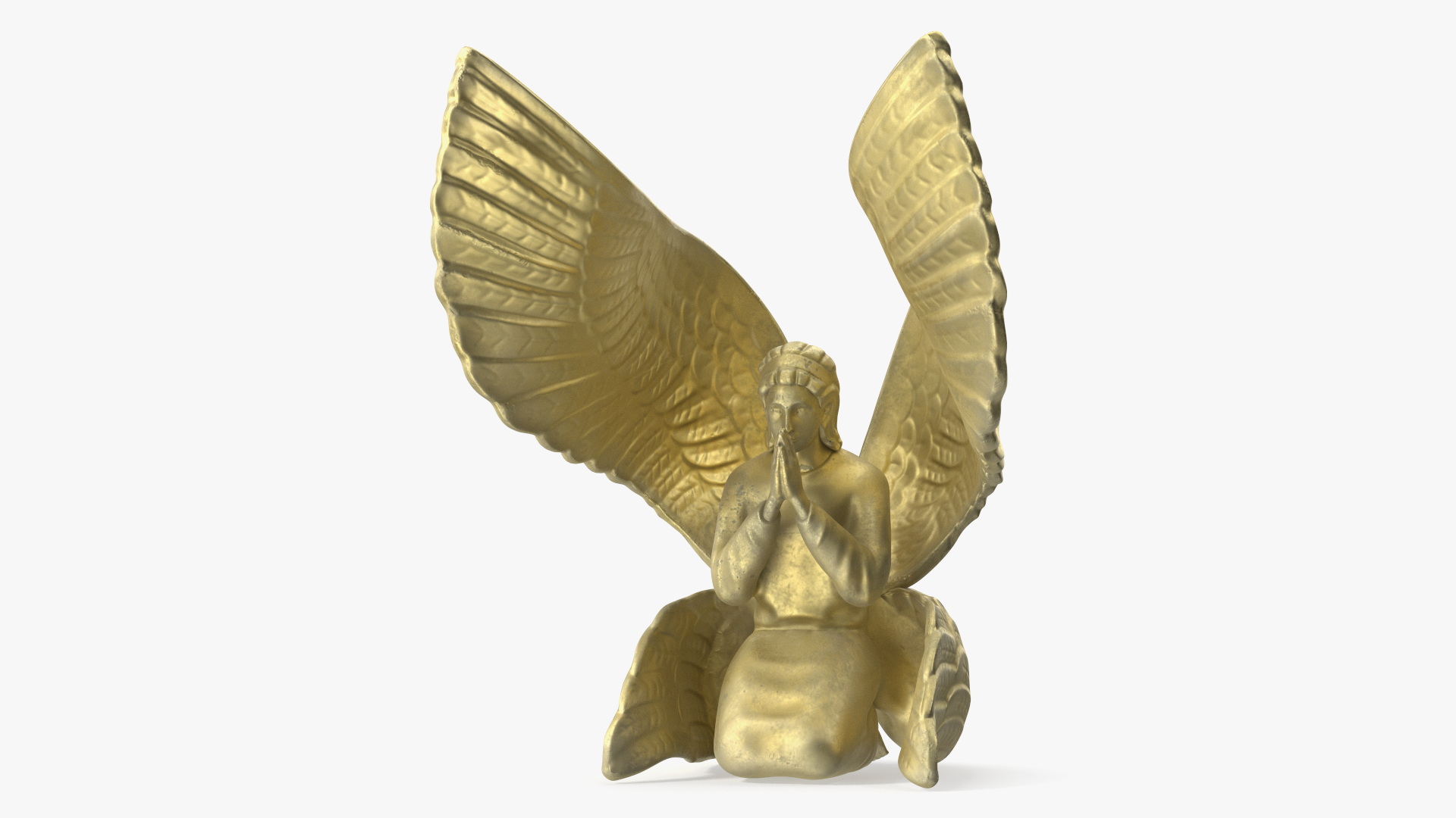 3D Praying Seraph Figure