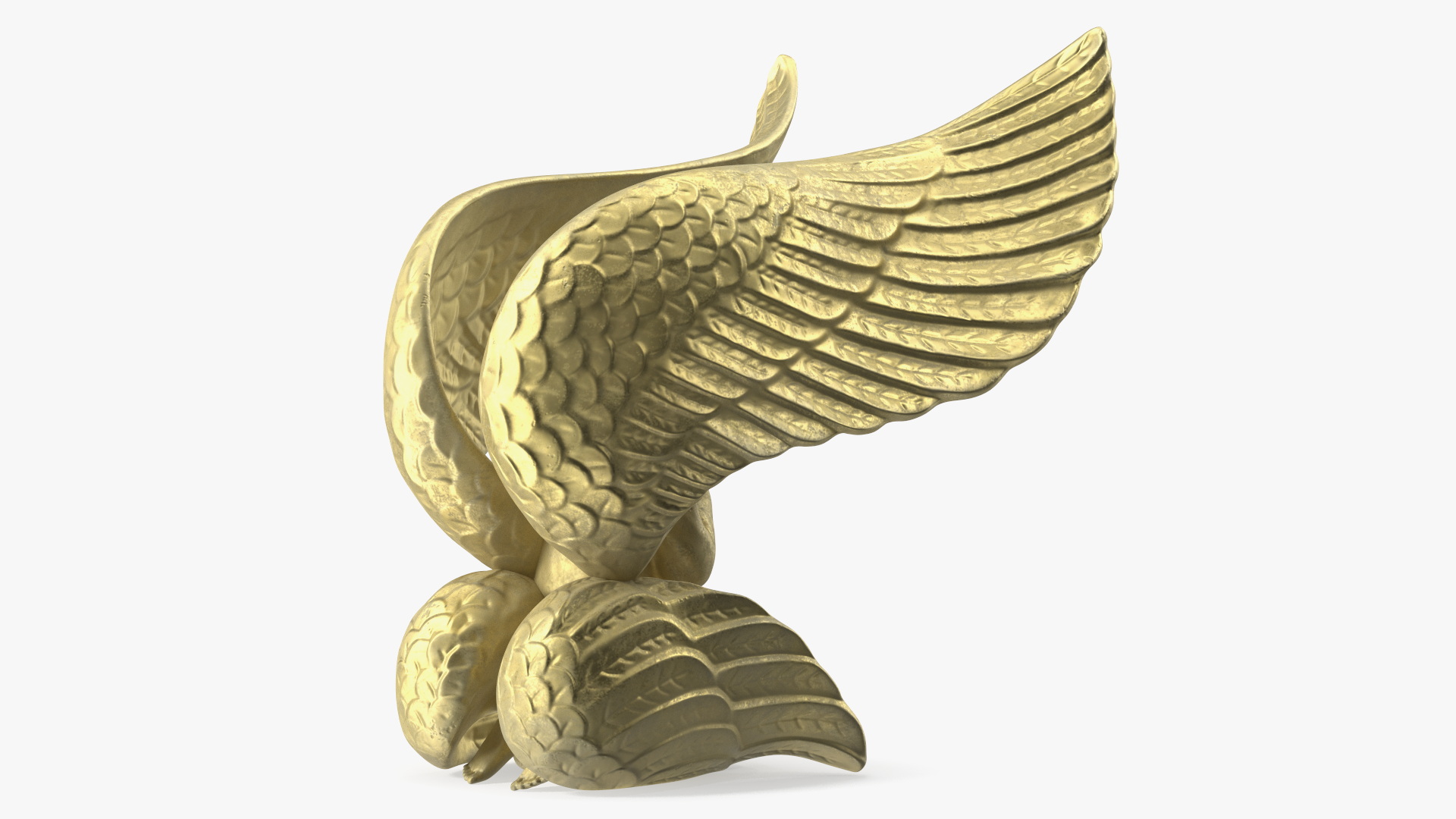 Praying Seraph Figure for 3D Print 3D model