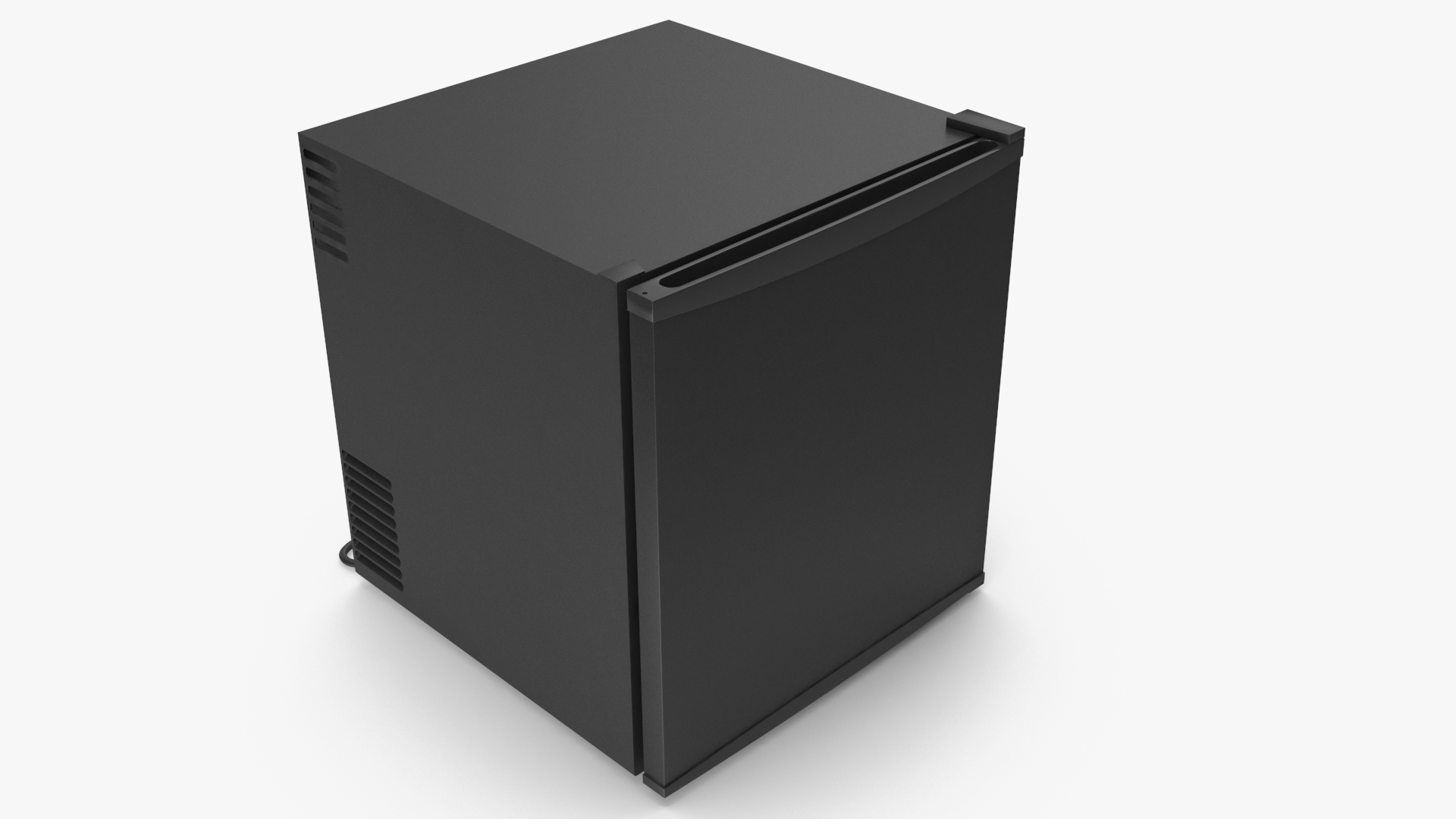 3D Single Door Mini Fridge model