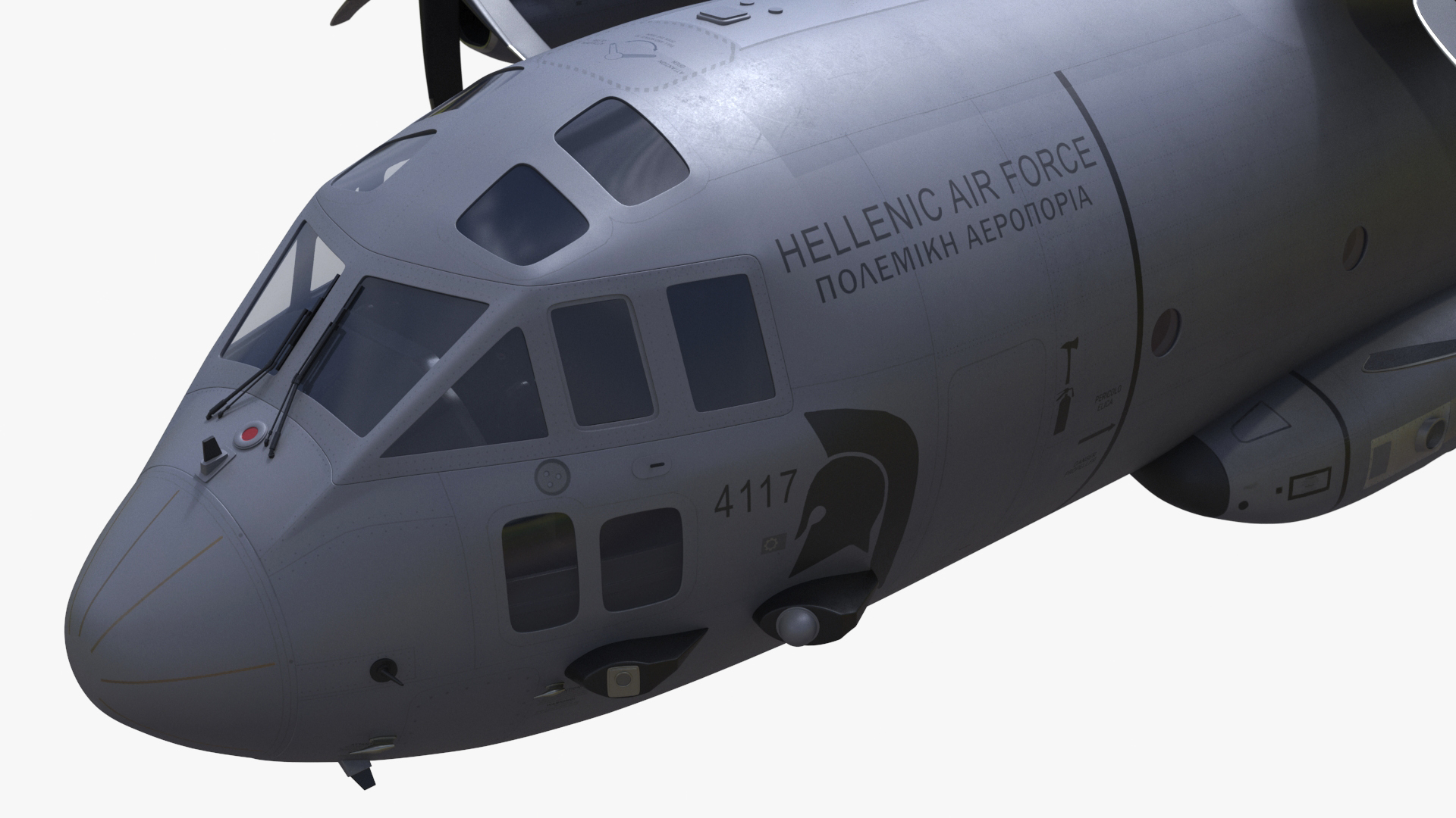 Alenia C-27J Spartan Greece Flight 3D model