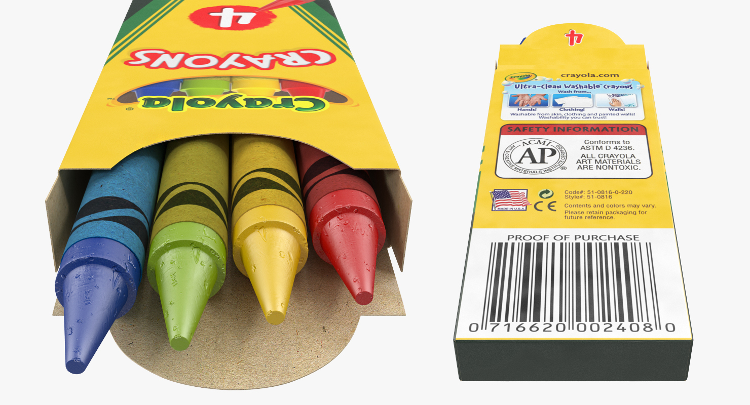 3D Classic Color Pack Crayons