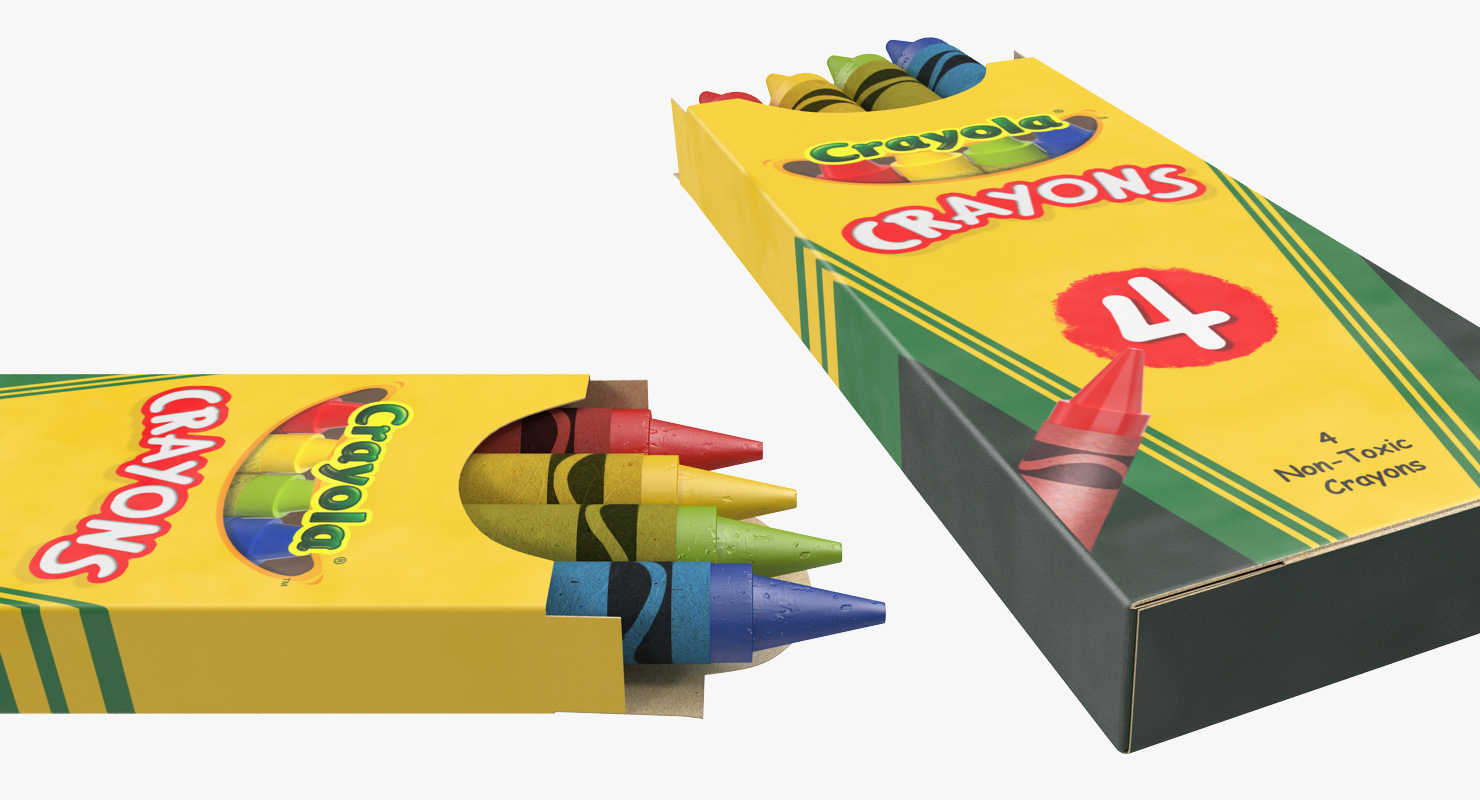 3D Classic Color Pack Crayons