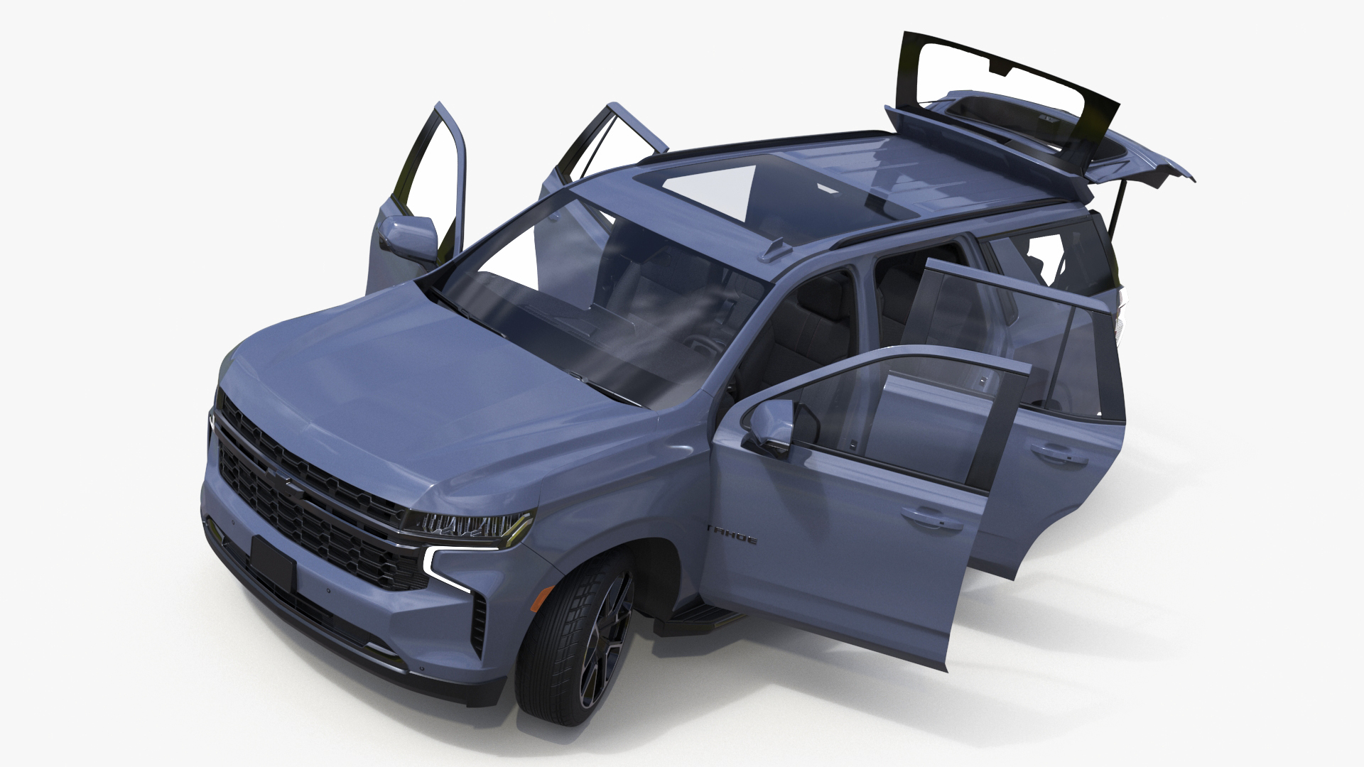 Chevrolet Tahoe 2024 Rigged 3D