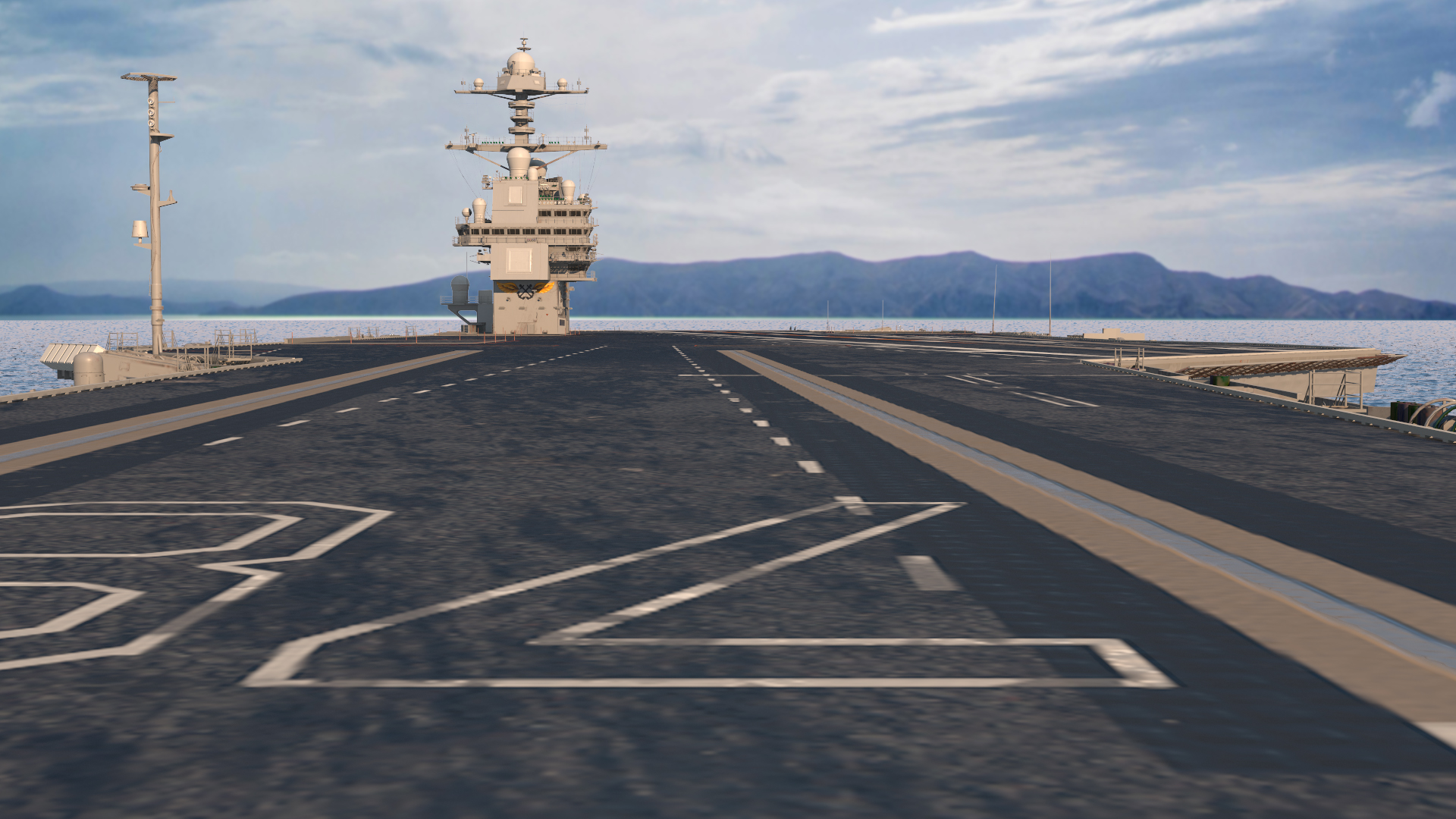 USS Gerald Ford CVN 78 Rigged 3D model