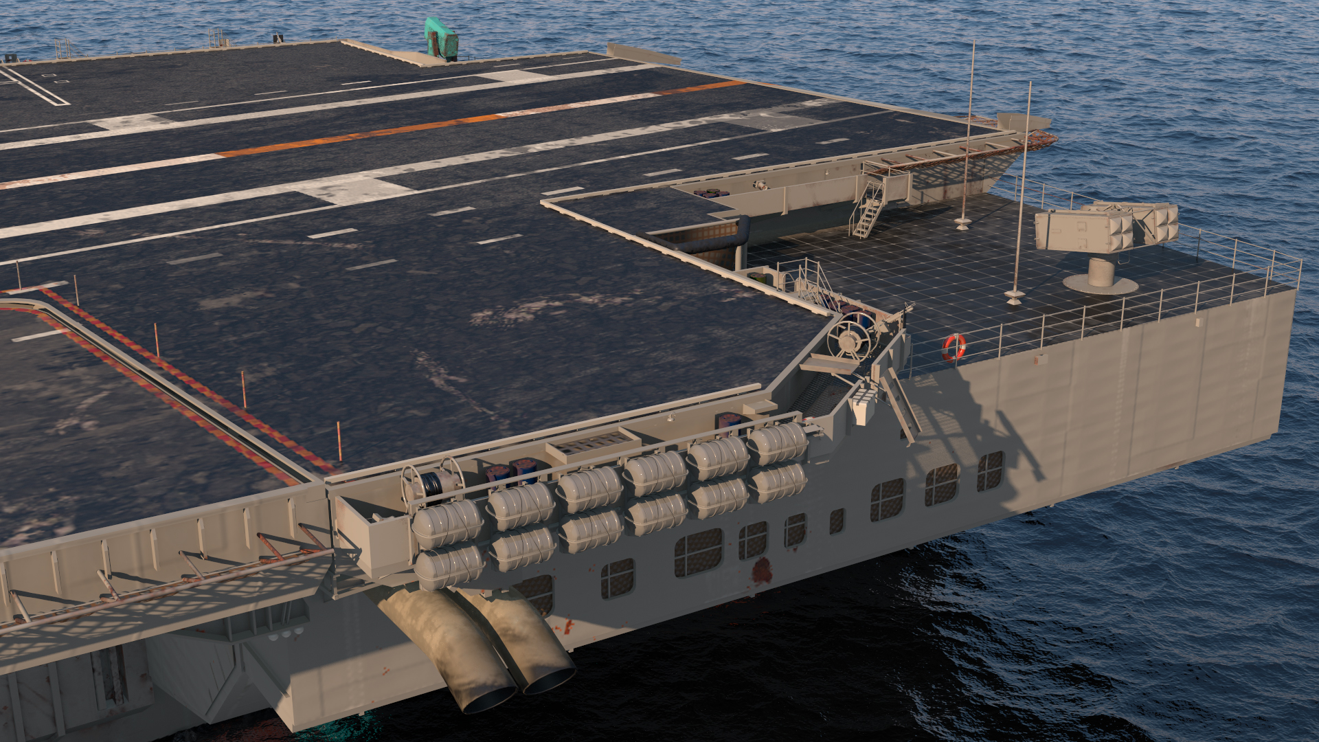 USS Gerald Ford CVN 78 Rigged 3D model