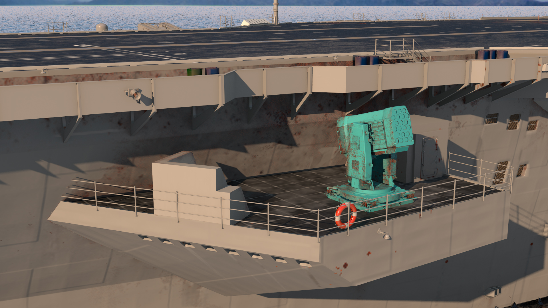 USS Gerald Ford CVN 78 Rigged 3D model