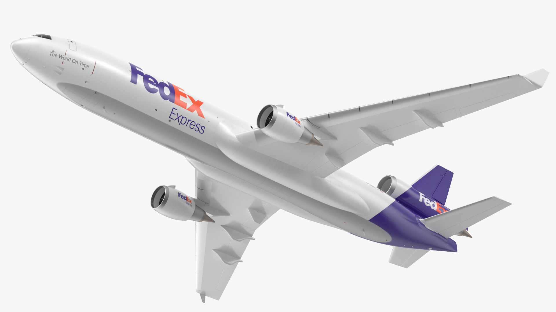 3D model McDonnell Douglas MD11 FedEx Flight