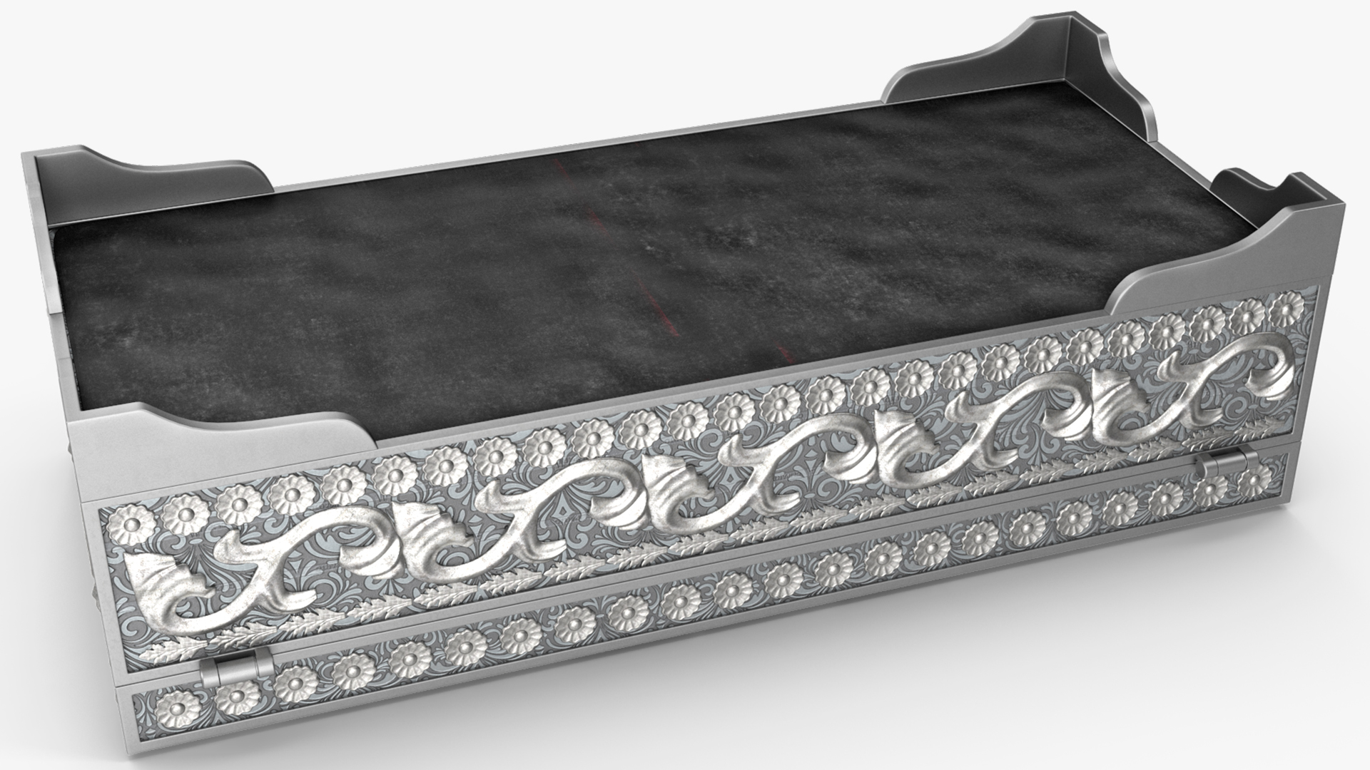 Metal Jewelry Box 3D