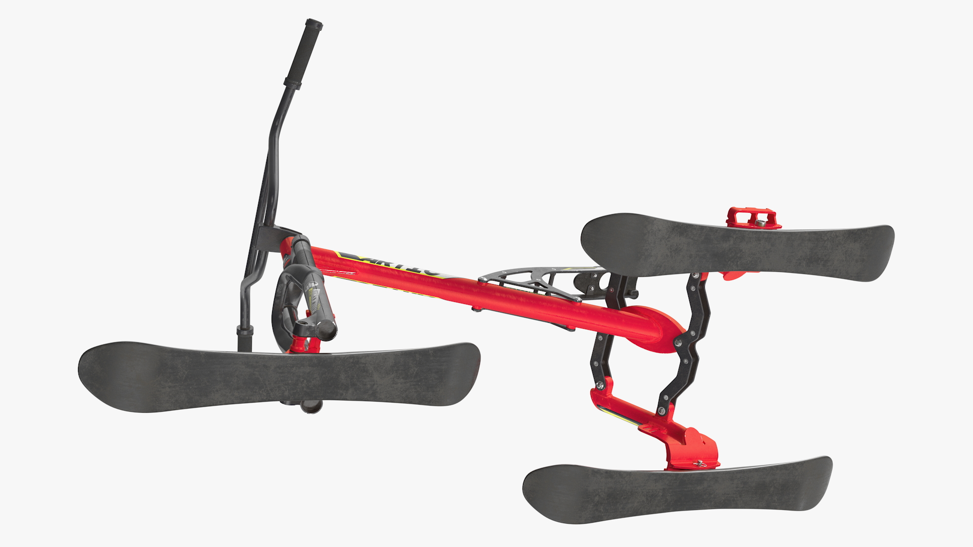 Snow Bike Artic Rigged 3D