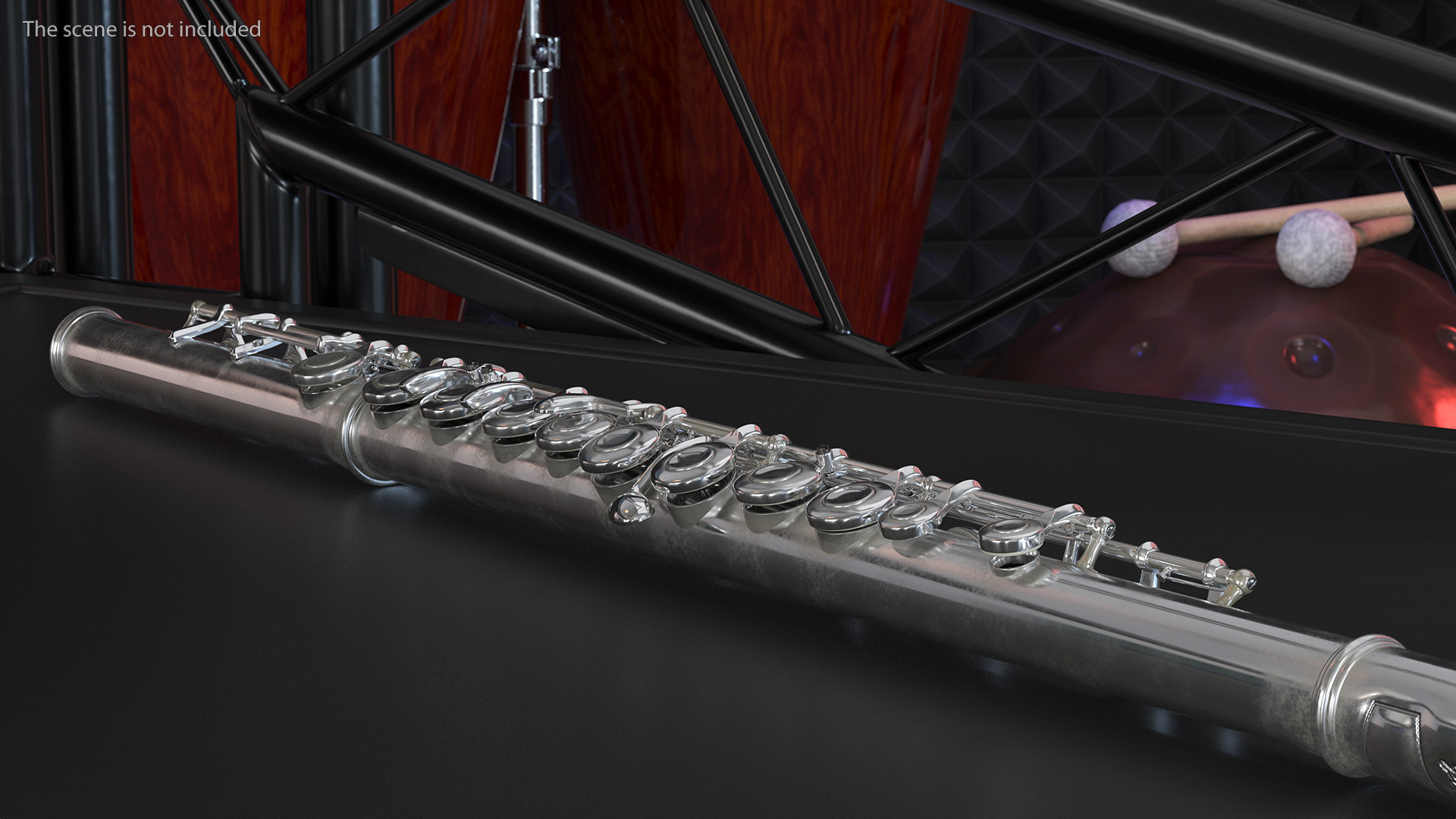 3D Western Concert Flute