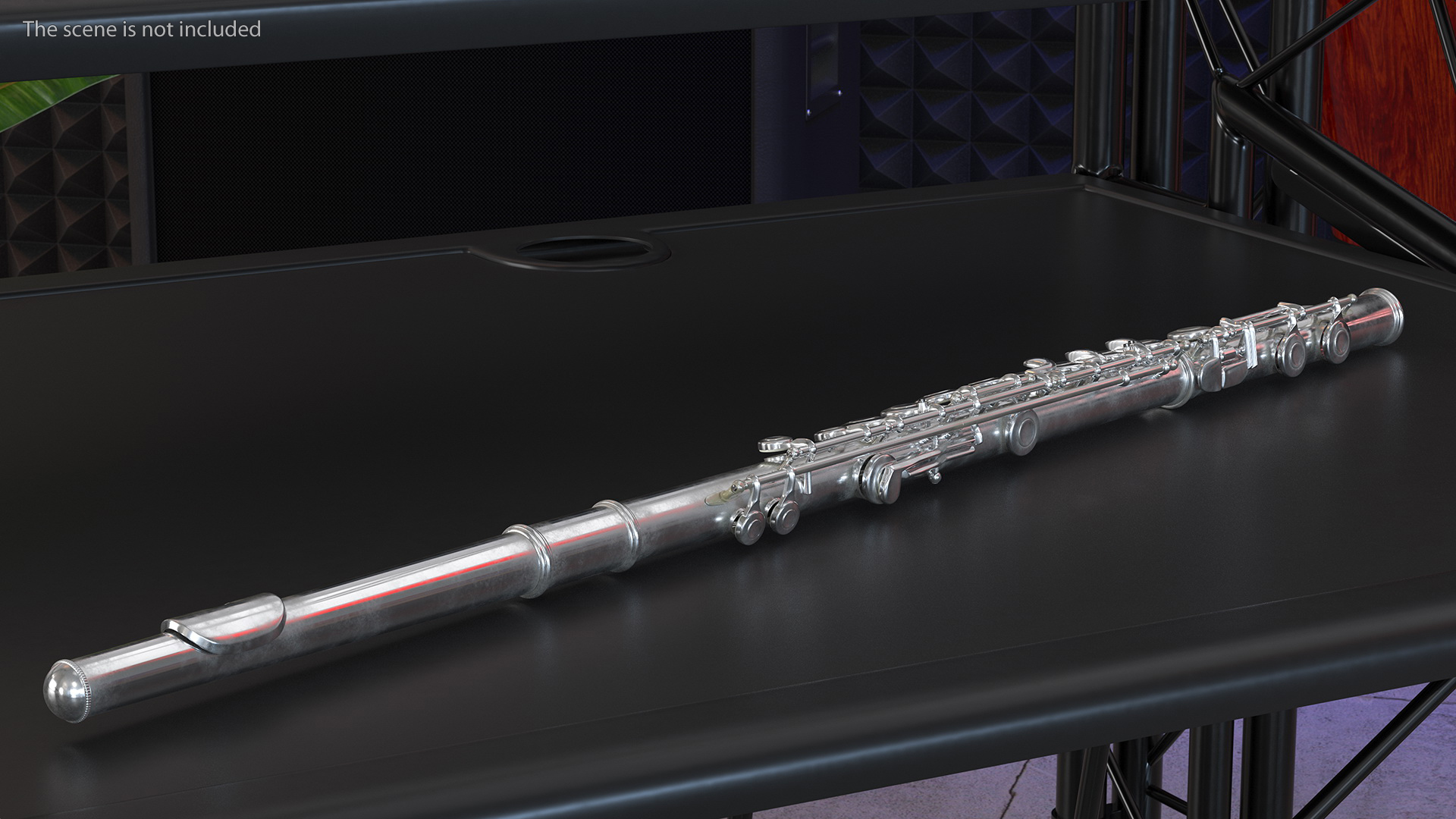 3D Western Concert Flute