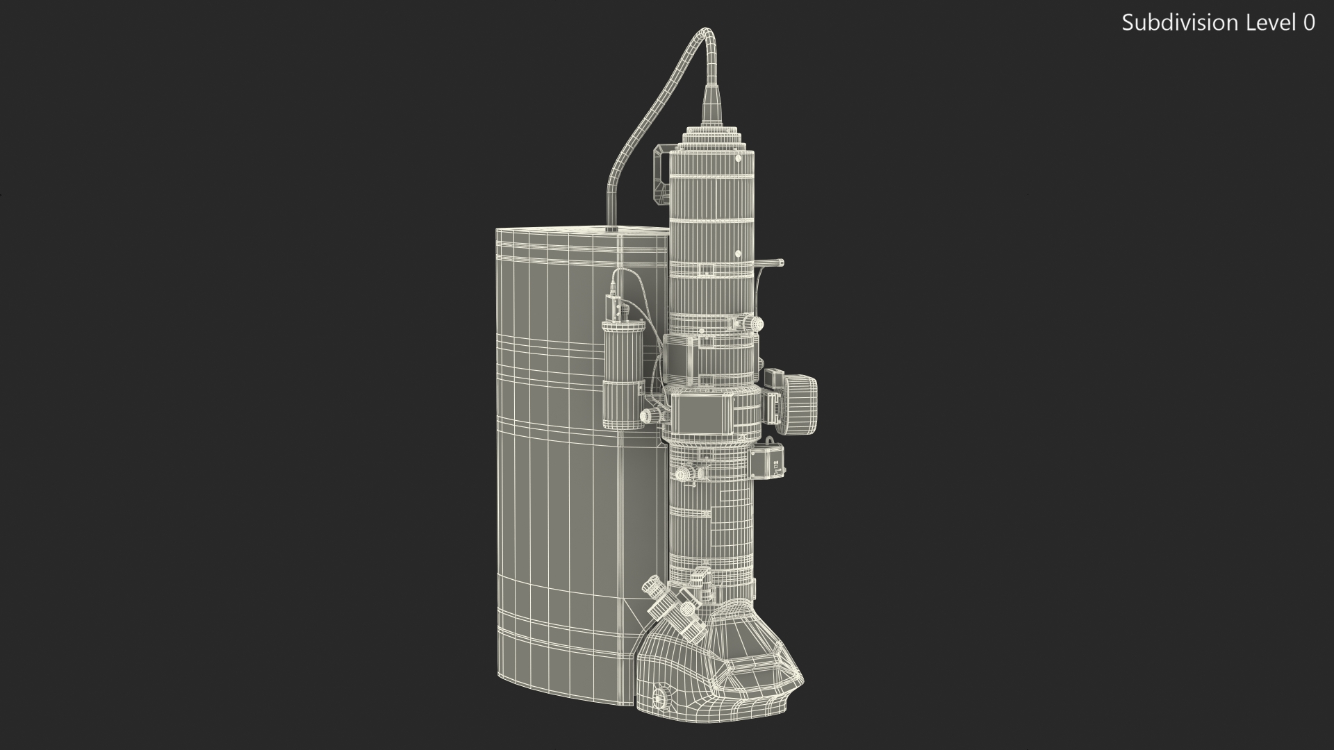 3D model Generic Transmission Electron Microscope