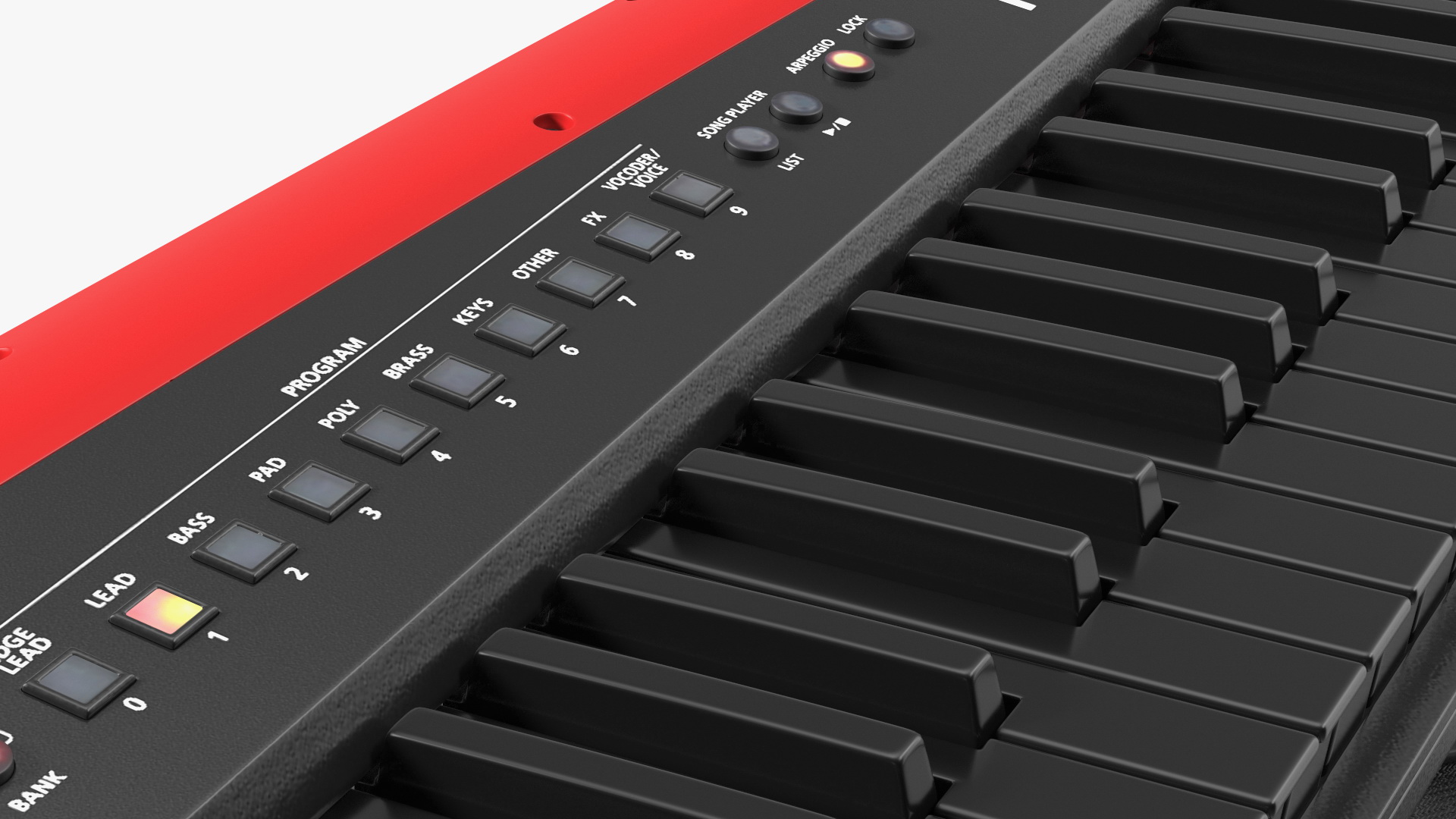 Black Keytar Roland AX Edge 3D