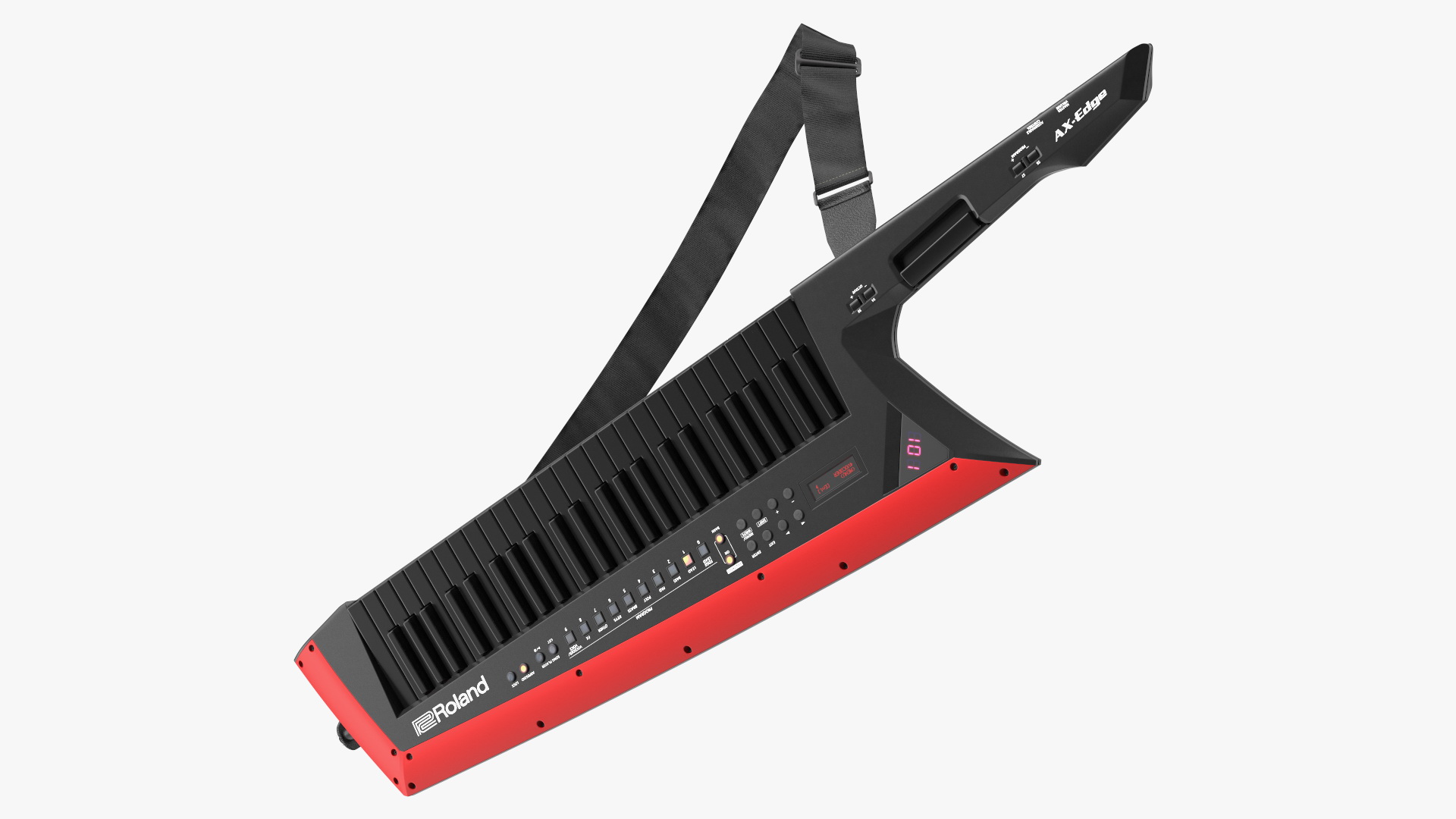 Black Keytar Roland AX Edge 3D