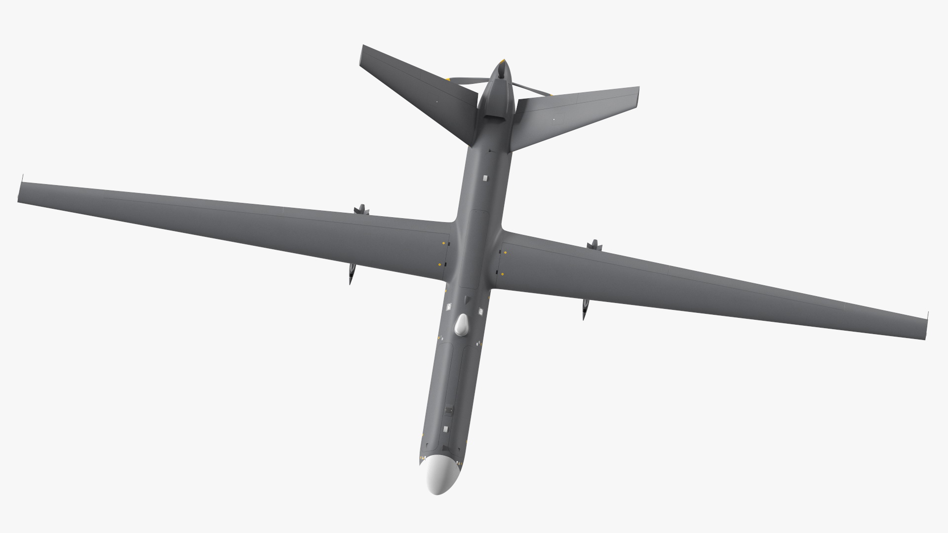 Unmanned Combat Aerial Vehicle Rigged 3D