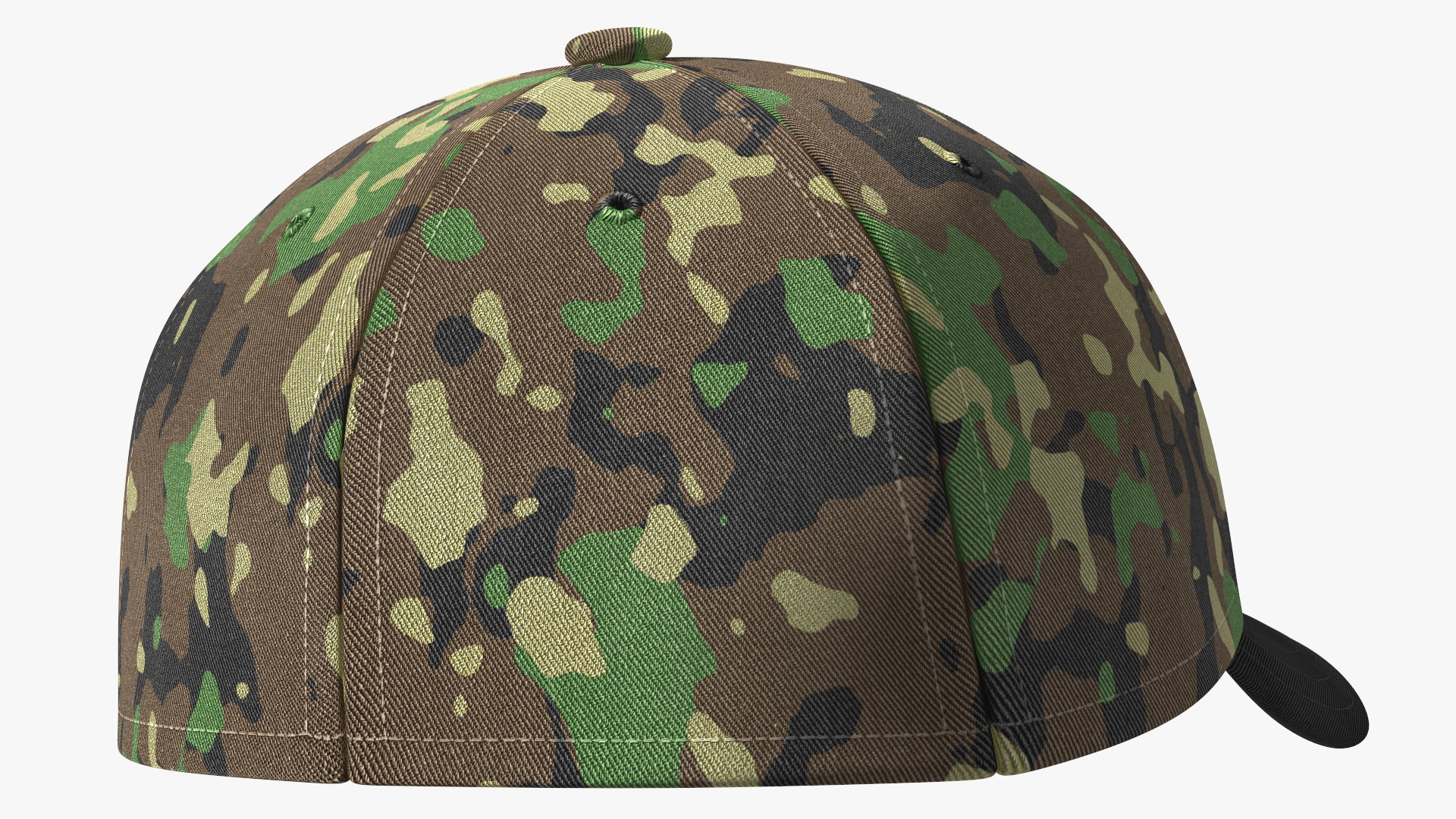 3D Baseball Cap Camouflage model