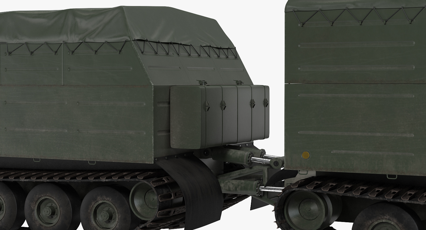 Articulated Tracked Vehicle Vityaz DT 30 ATV 3D model