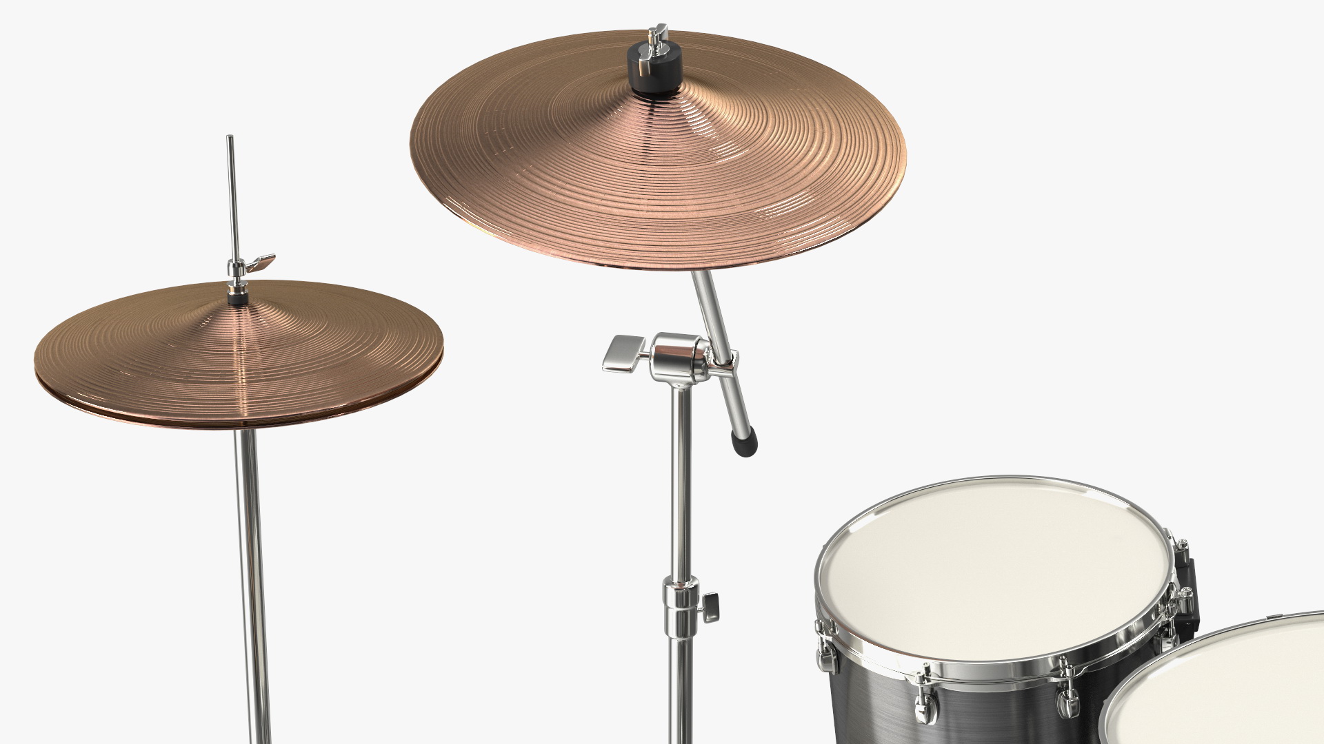 3D Pearl Roadshow Drum Set model