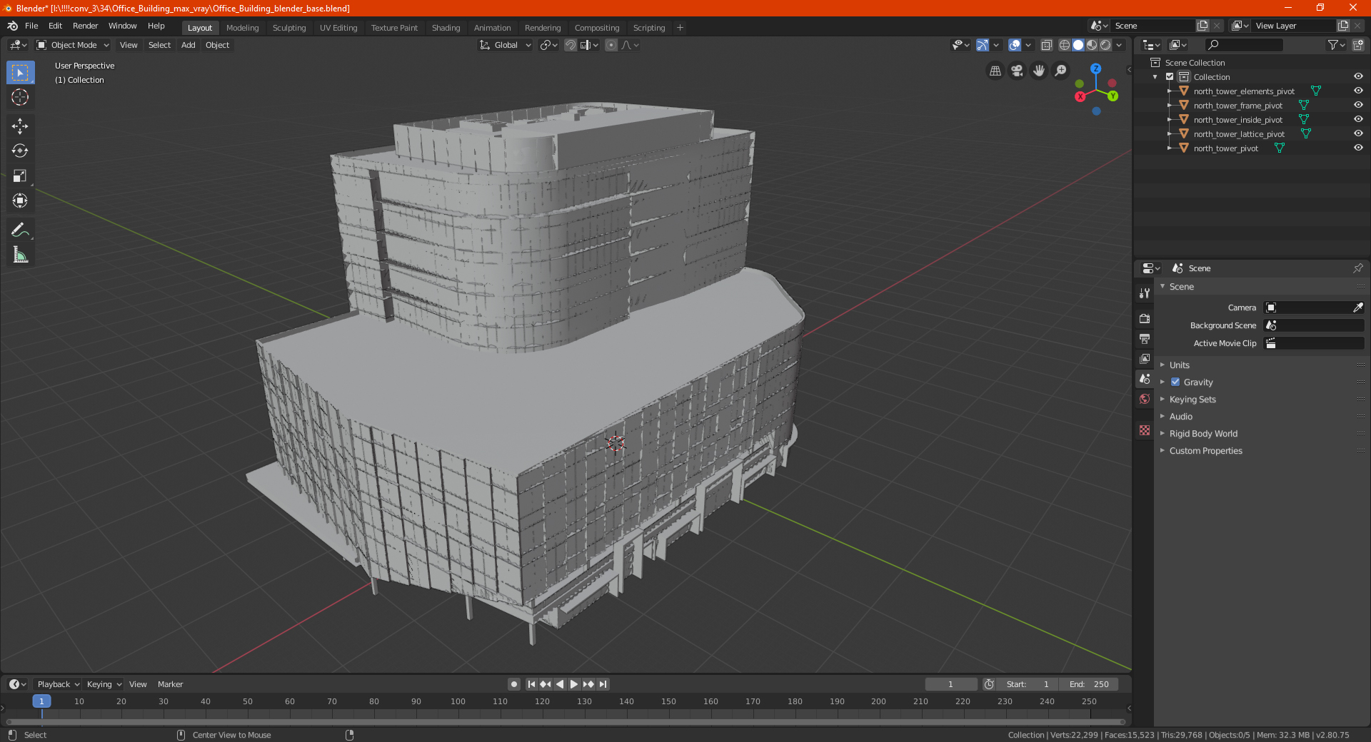 3D model Office Building