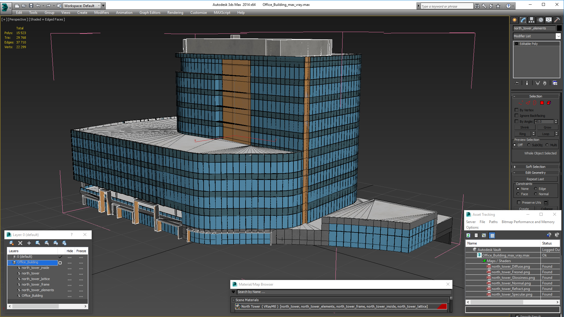 3D model Office Building