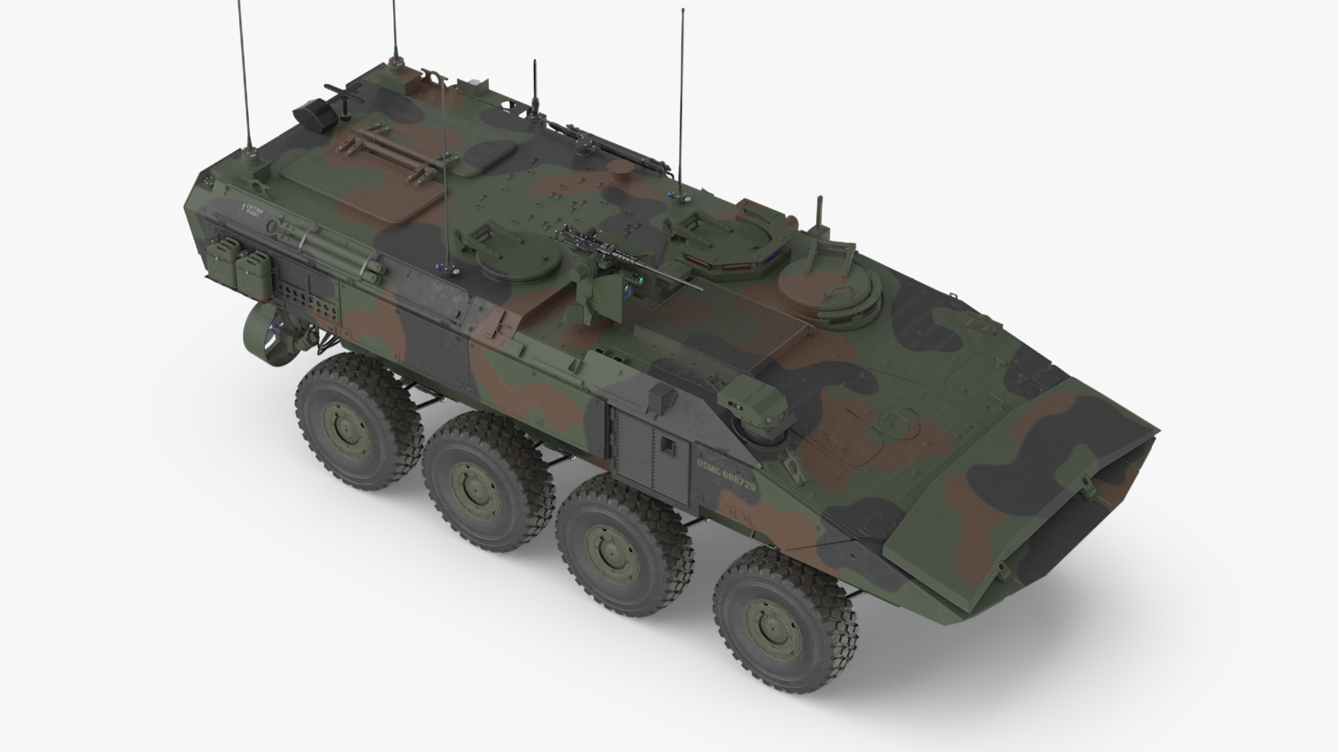 US Amphibious Combat Vehicle ACV 3D