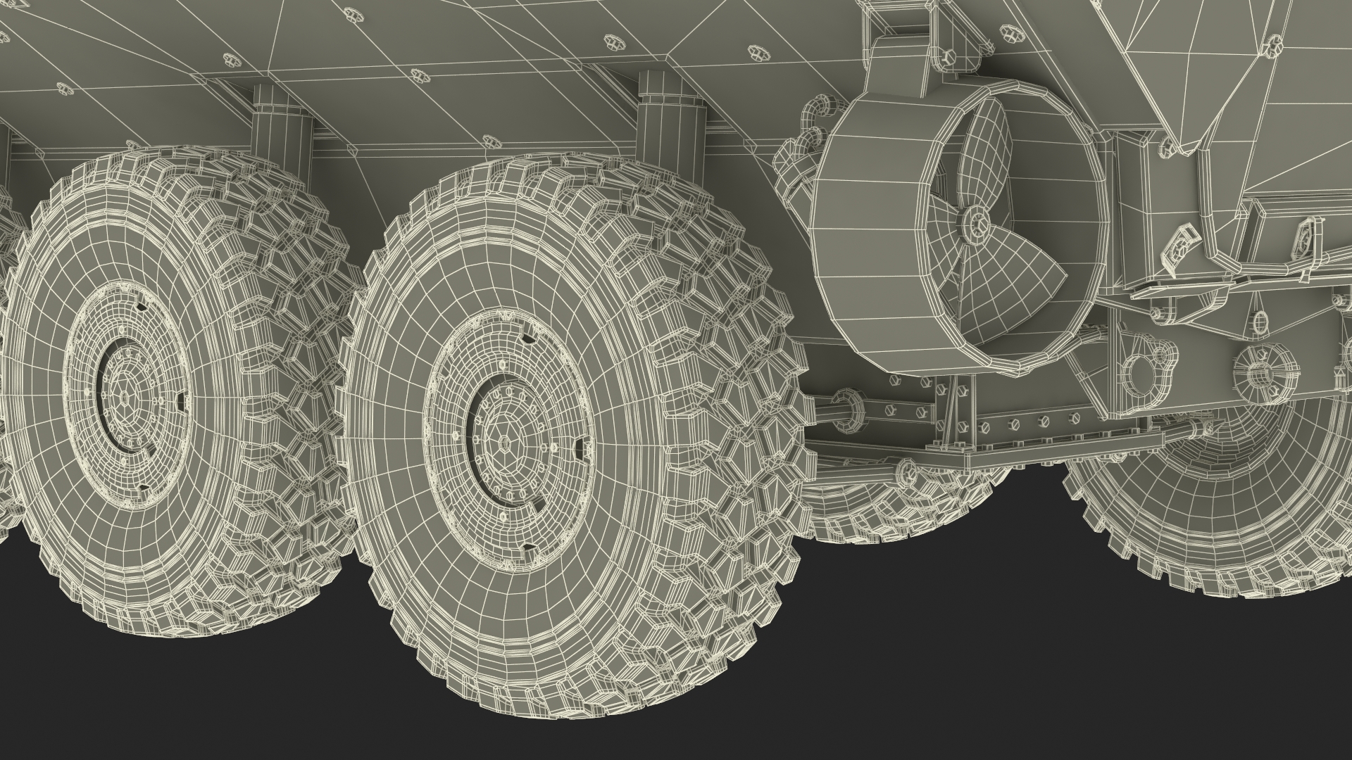 US Amphibious Combat Vehicle ACV 3D