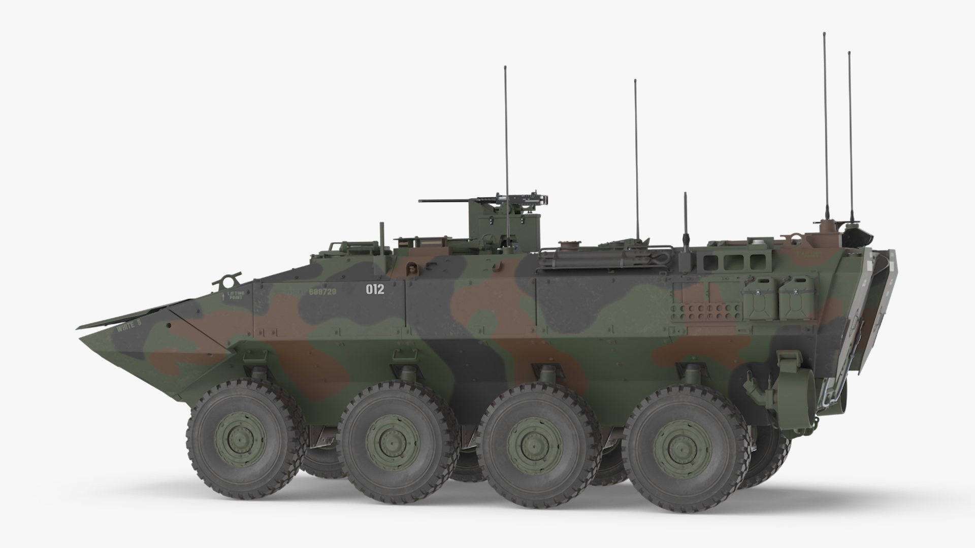 US Amphibious Combat Vehicle ACV 3D