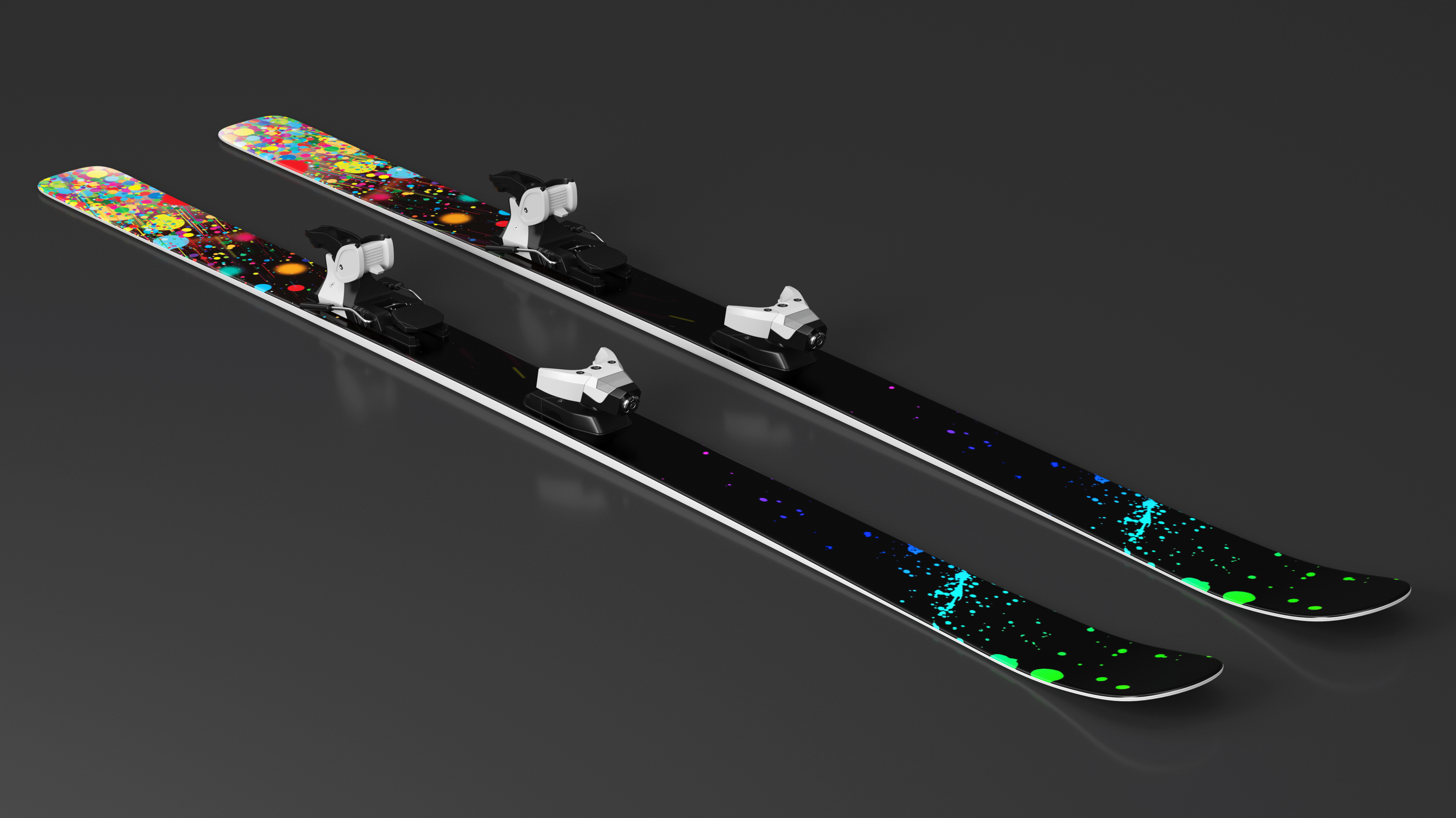 3D Snow Skis 8