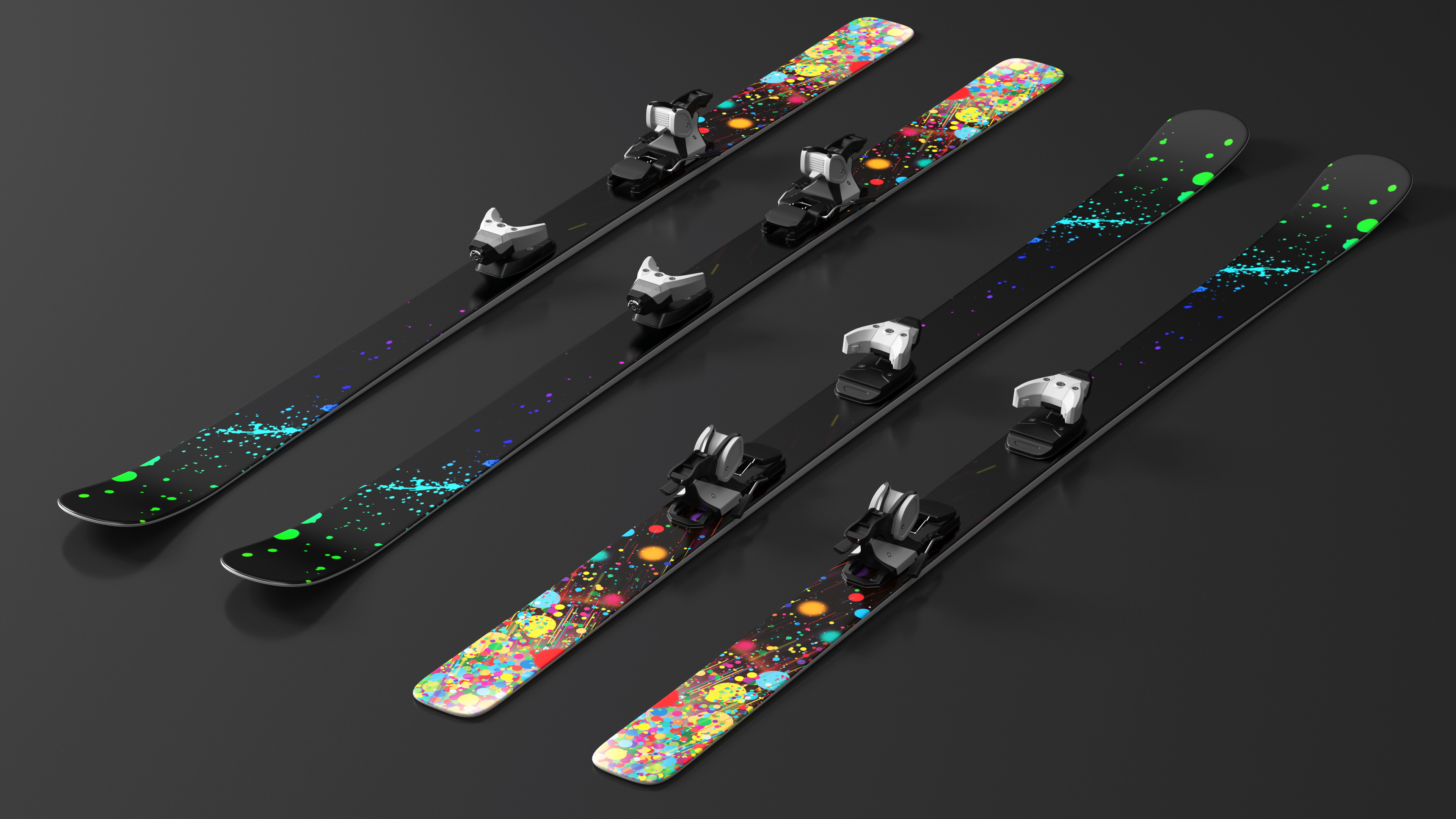 3D Snow Skis 8