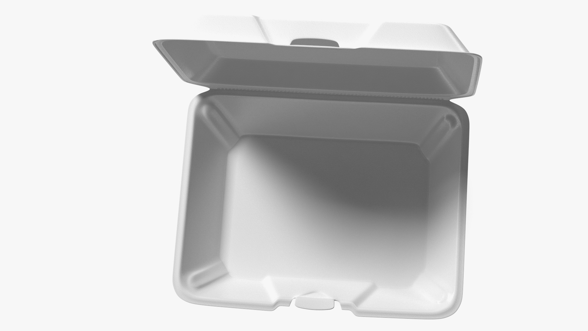 3D model Disposable Food Tray Open