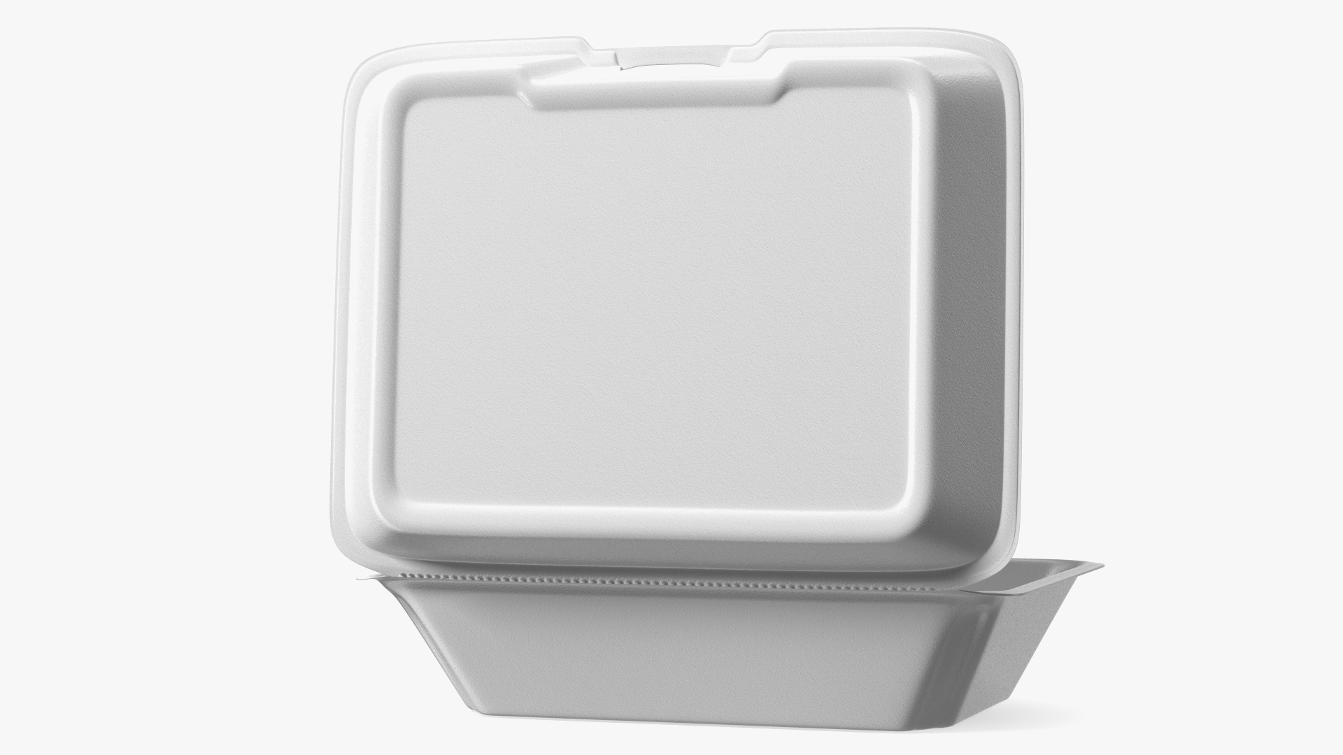 3D model Disposable Food Tray Open