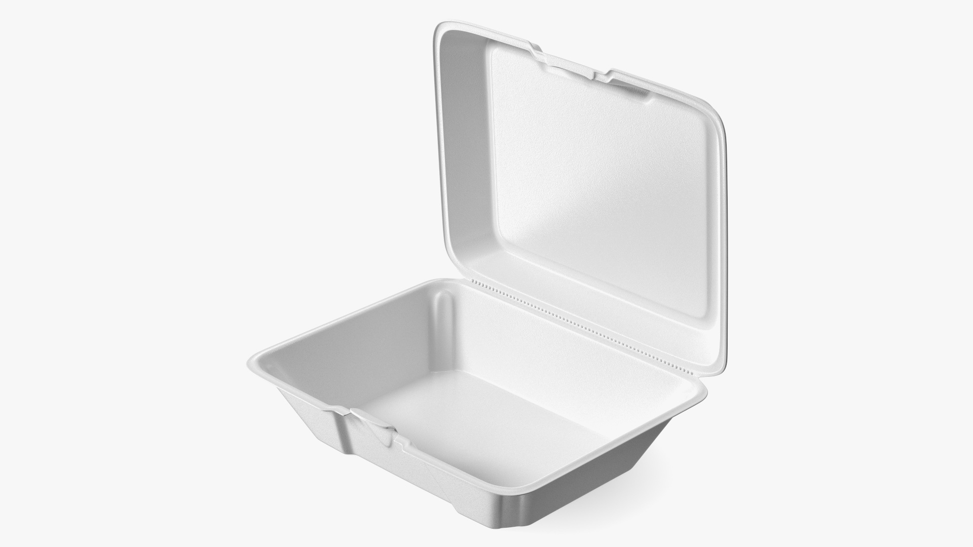 3D model Disposable Food Tray Open