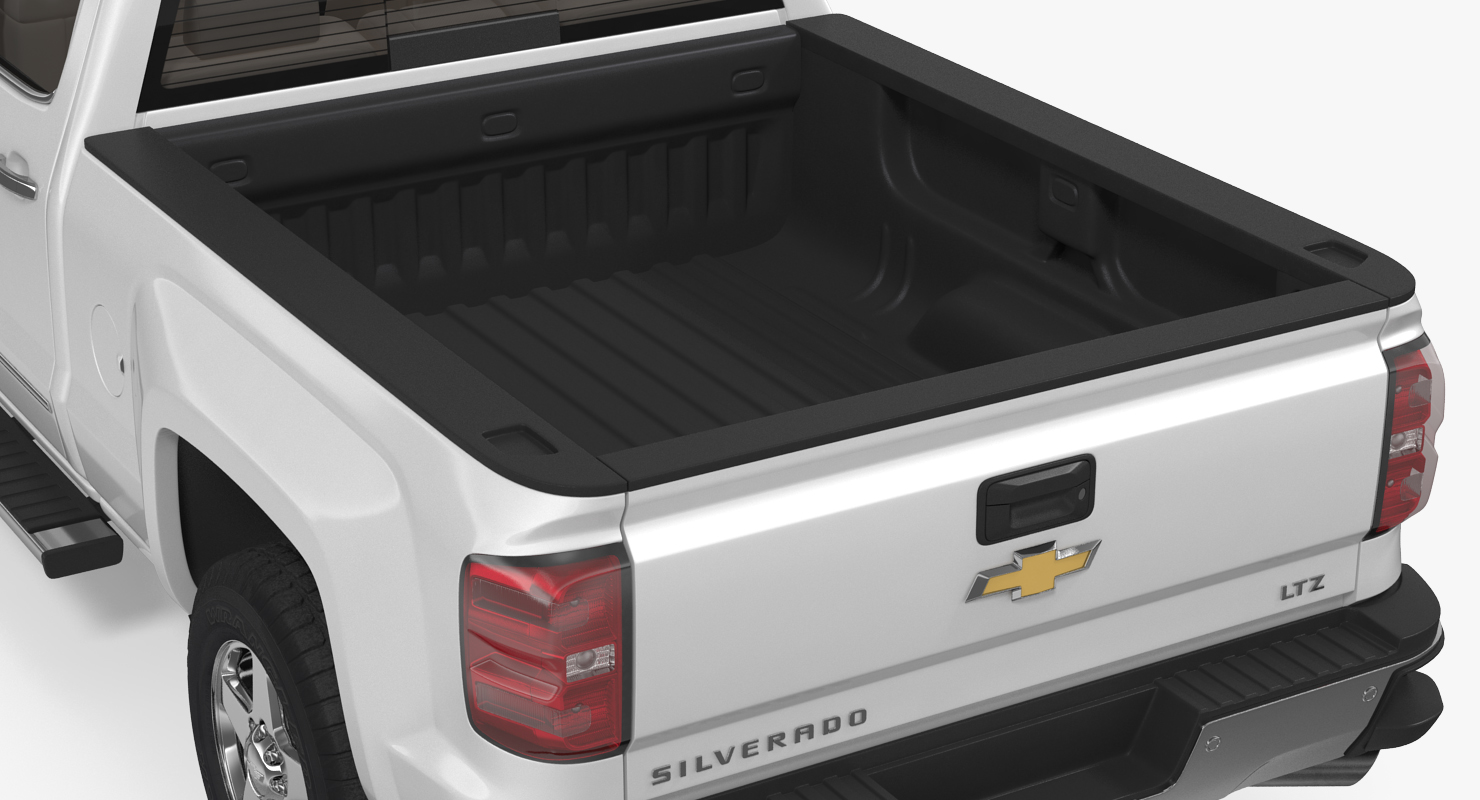 3D model Chevrolet Silverado 2015 Simple Interior