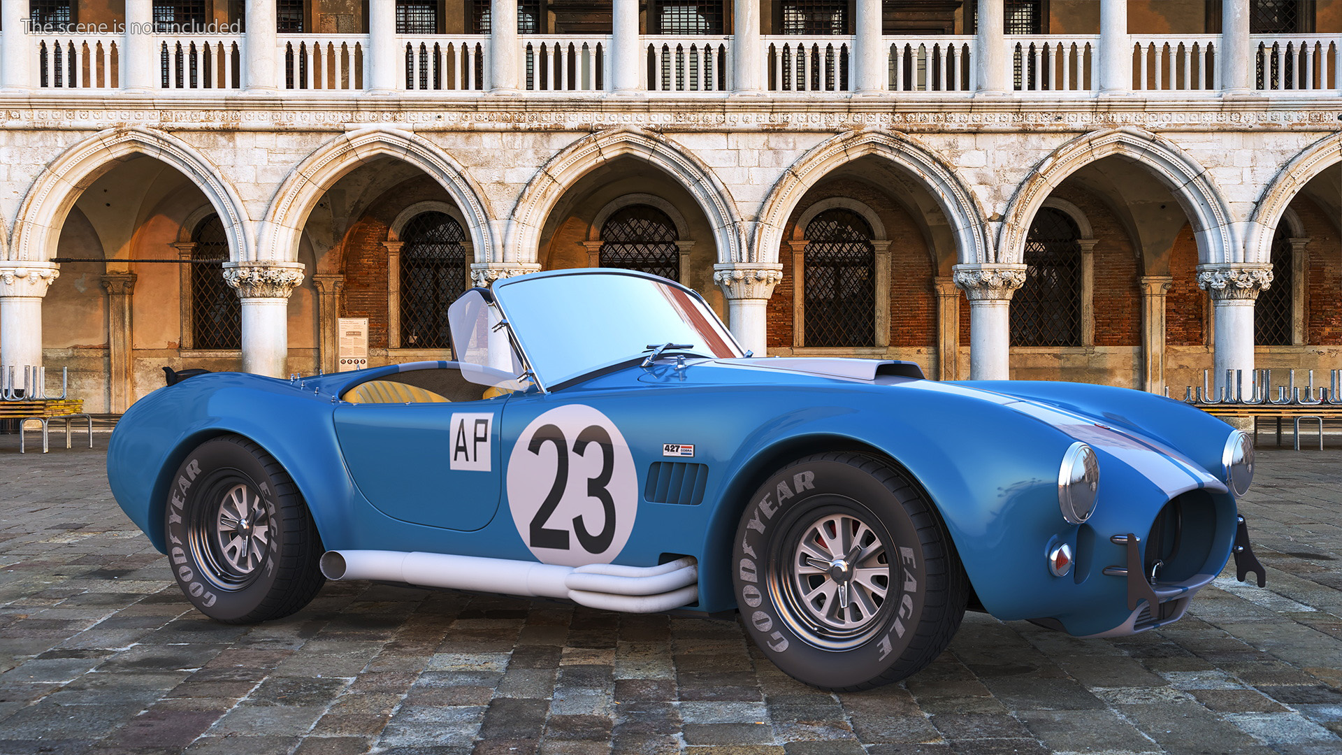 3D model AC Shelby Cobra 1965